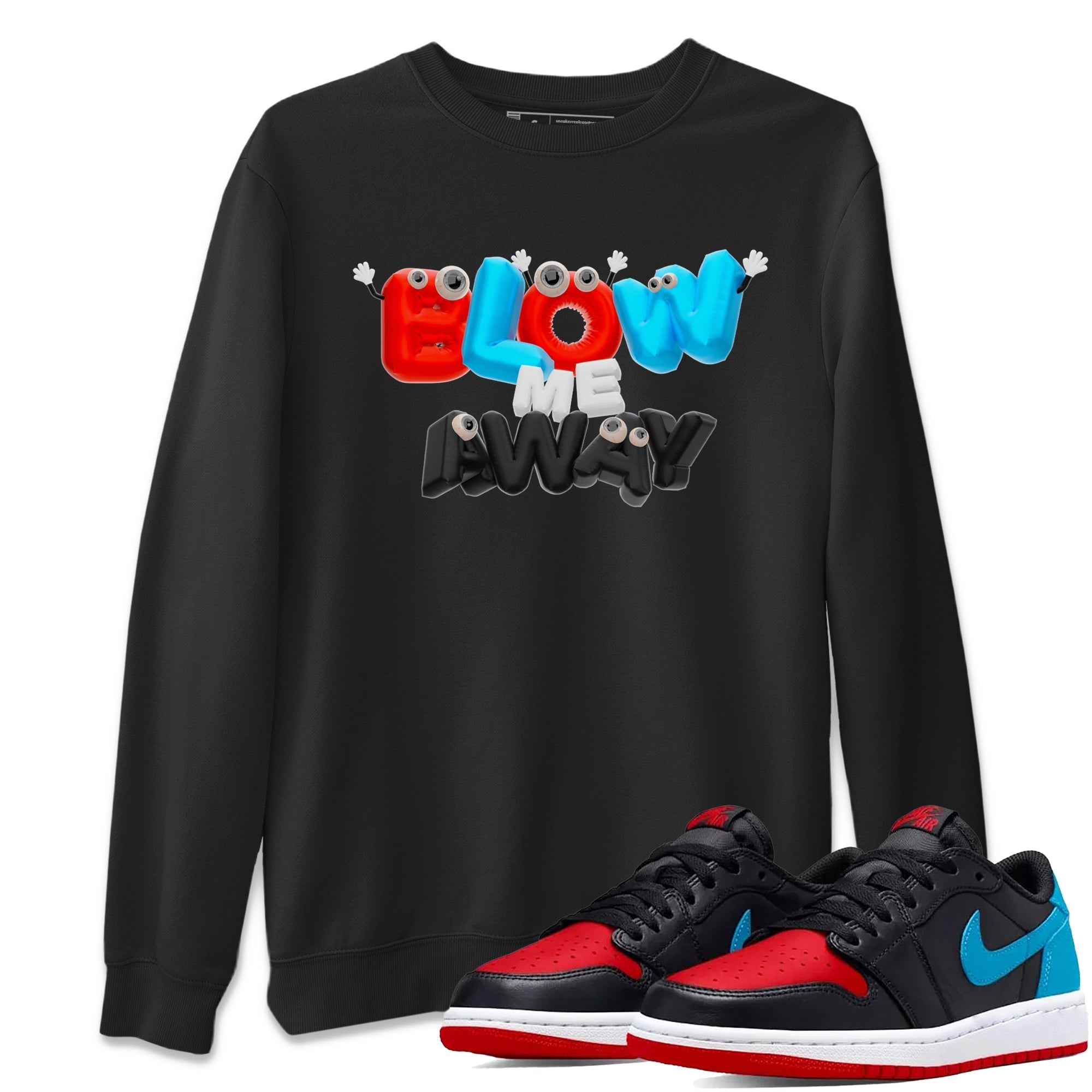 Blow Me Away snkmatch Tee - Air Jordan 1 UNC to Chicago