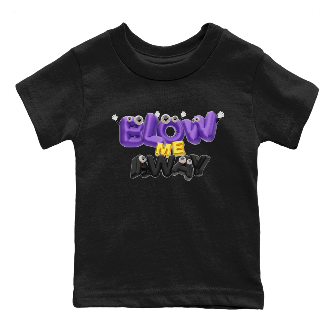 Blow Me Away snkmatch Tee Kids - Air Jordan 12 Field Purple