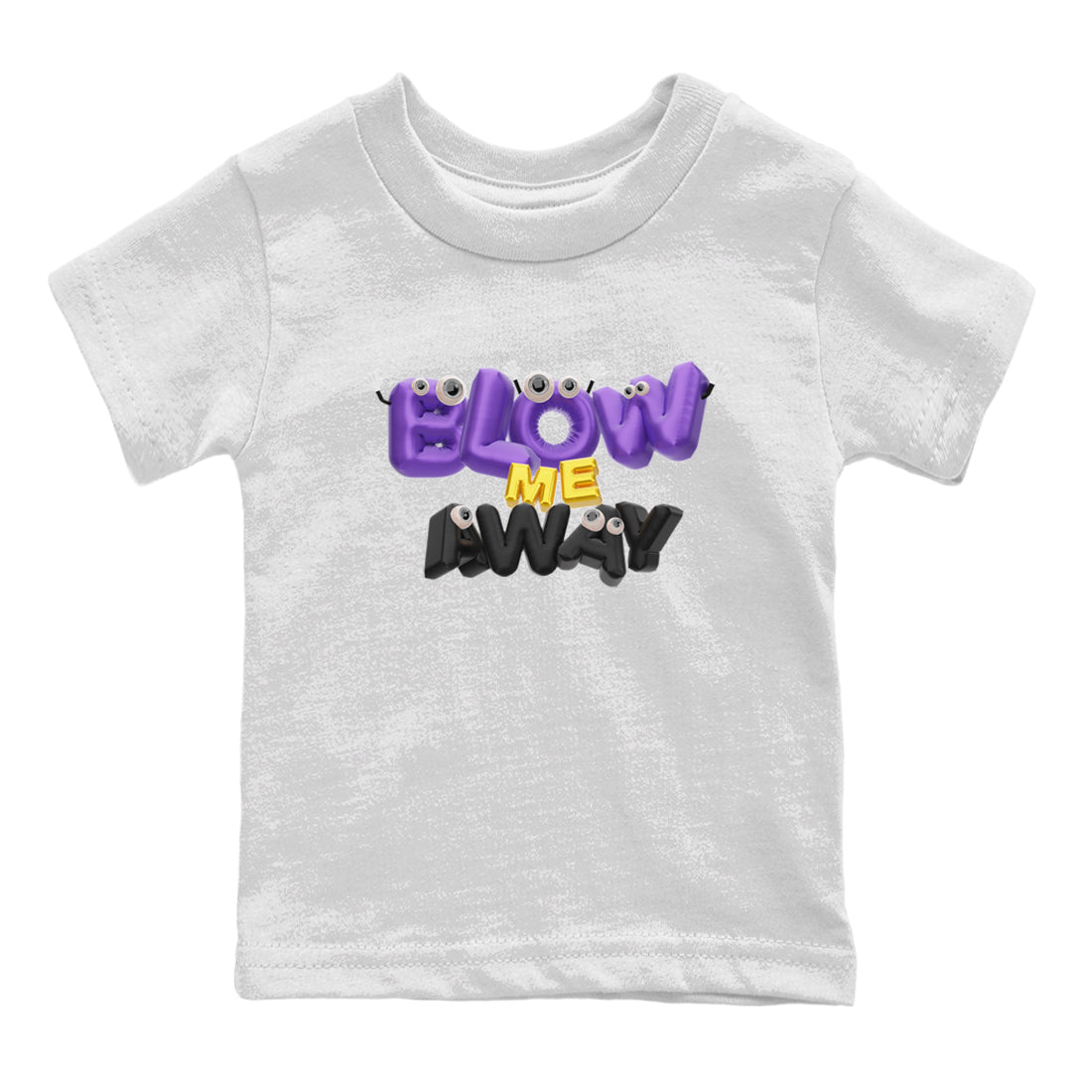 Blow Me Away snkmatch Tee Kids - Air Jordan 12 Field Purple