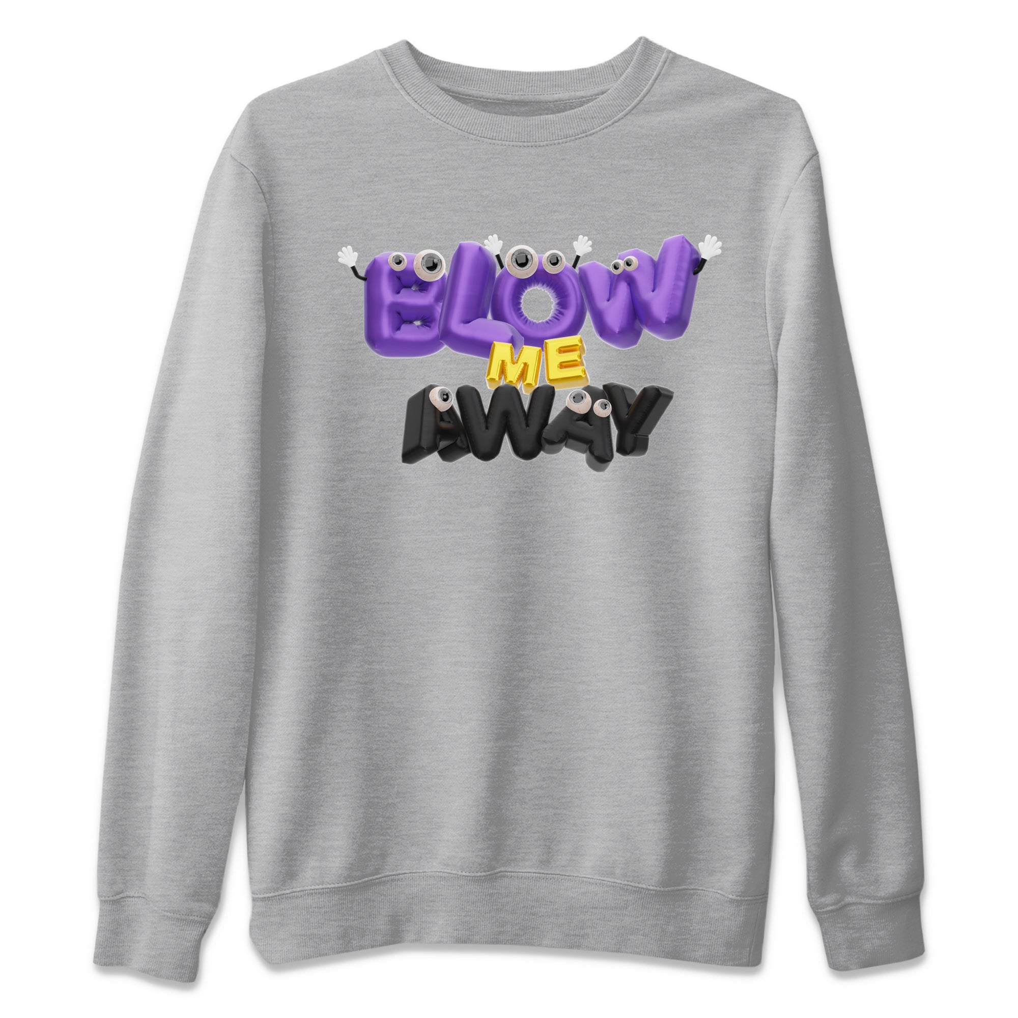 Blow Me Away snkmatch Tee - Air Jordan 12 Field Purple