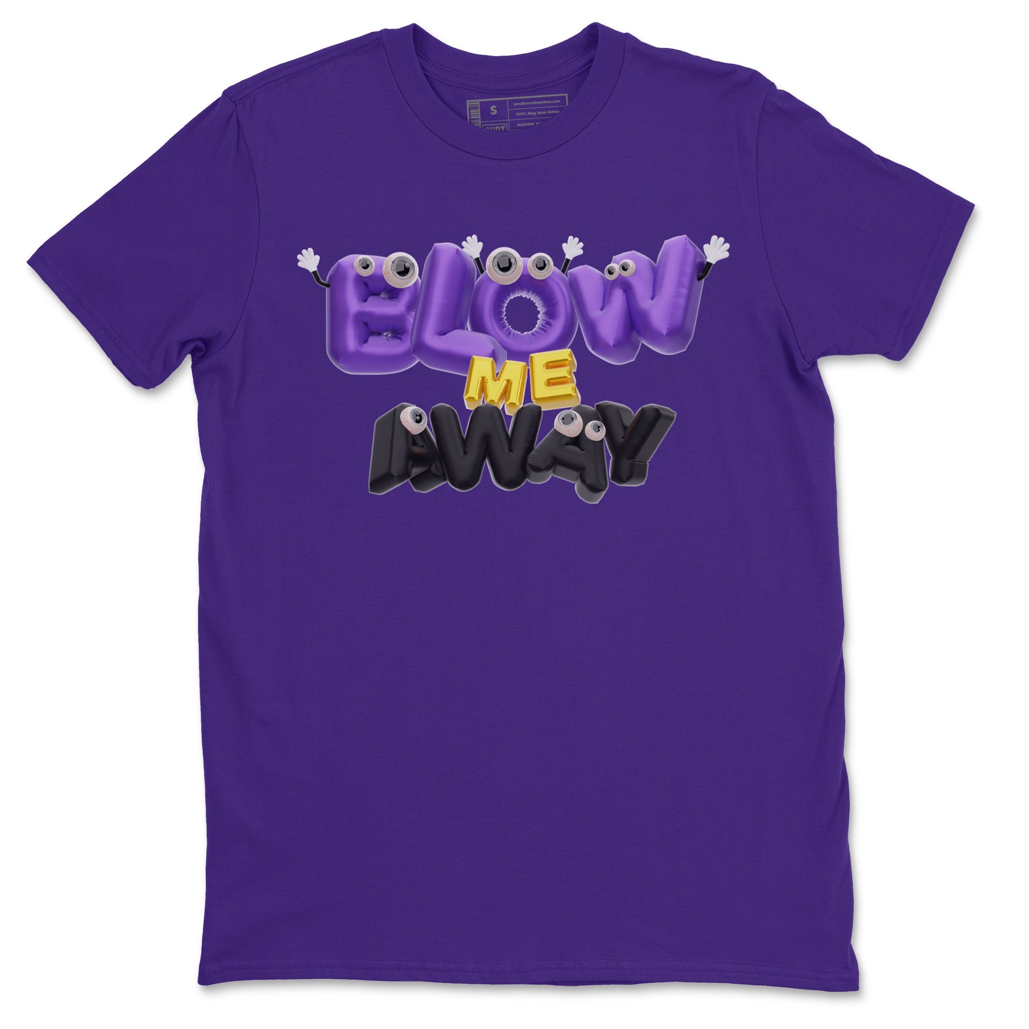 Blow Me Away snkmatch Tee - Air Jordan 12 Field Purple