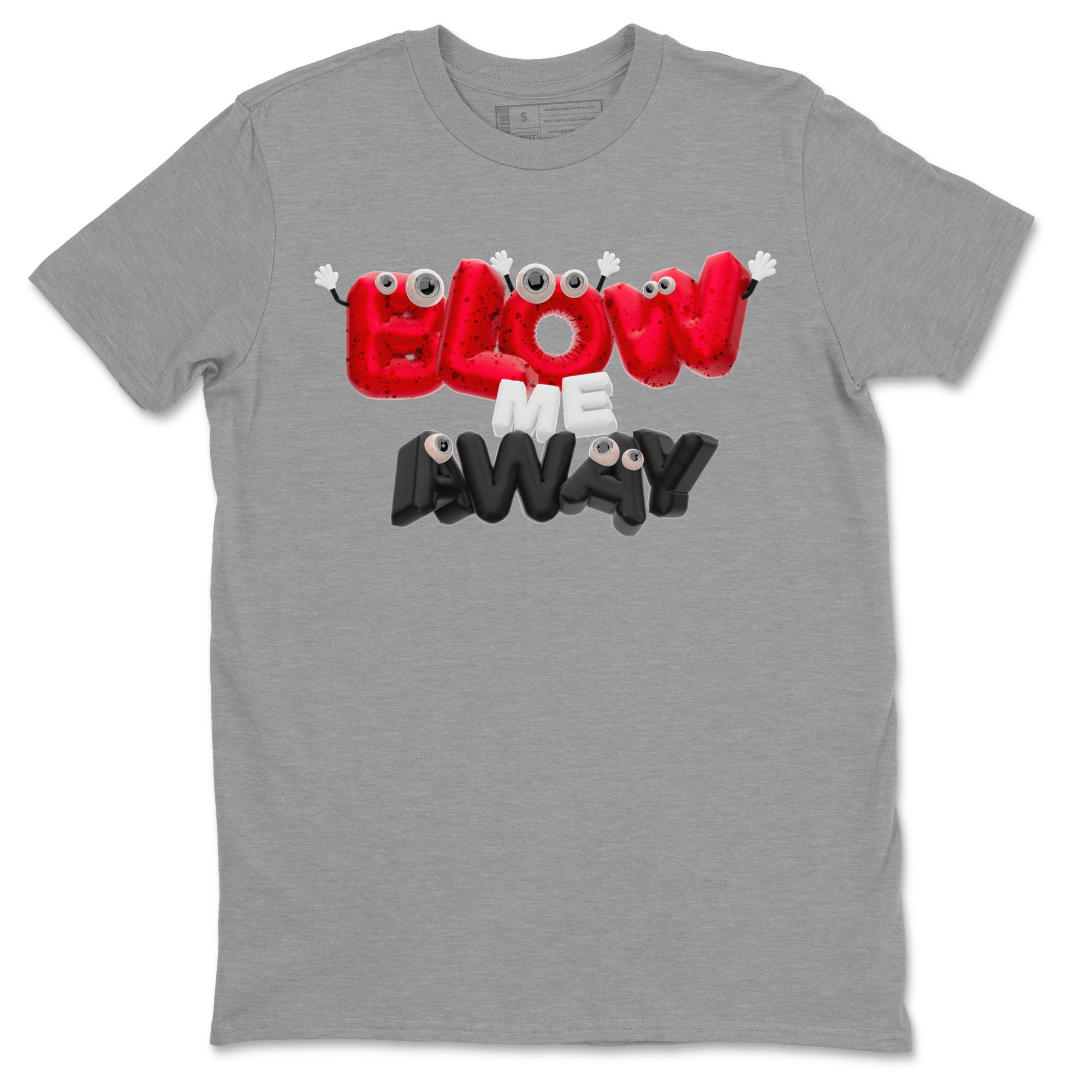 Blow Me Away snkmatch Tee - Air Jordan 4 Red Cement