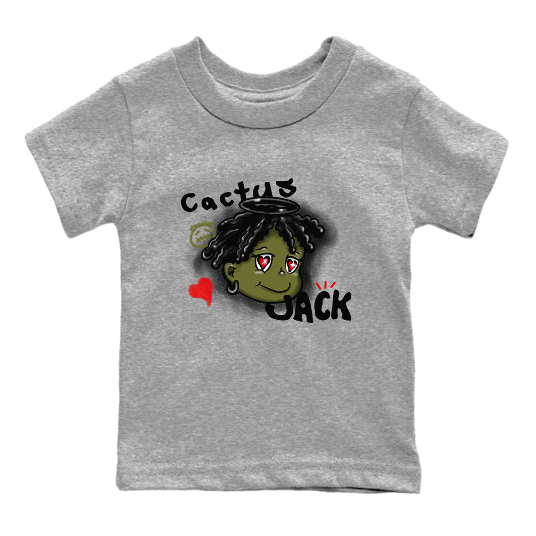 Born Blessed snkmatch Tees Kids - Air Jordan 1 Travis Scott Medium Olive
