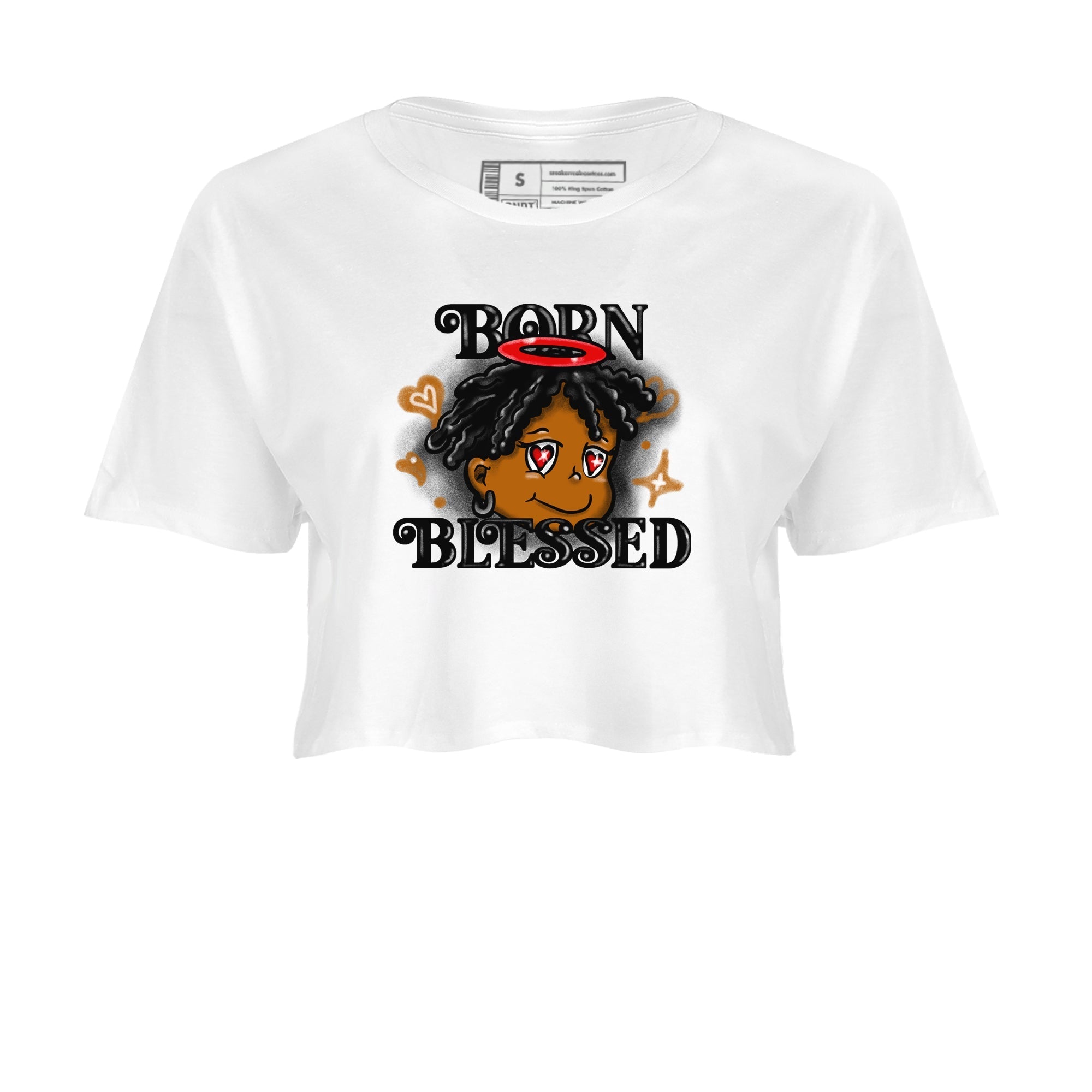 Born Blessed snkmatch Women's Top - Air Jordan 5 Archaeo Brown