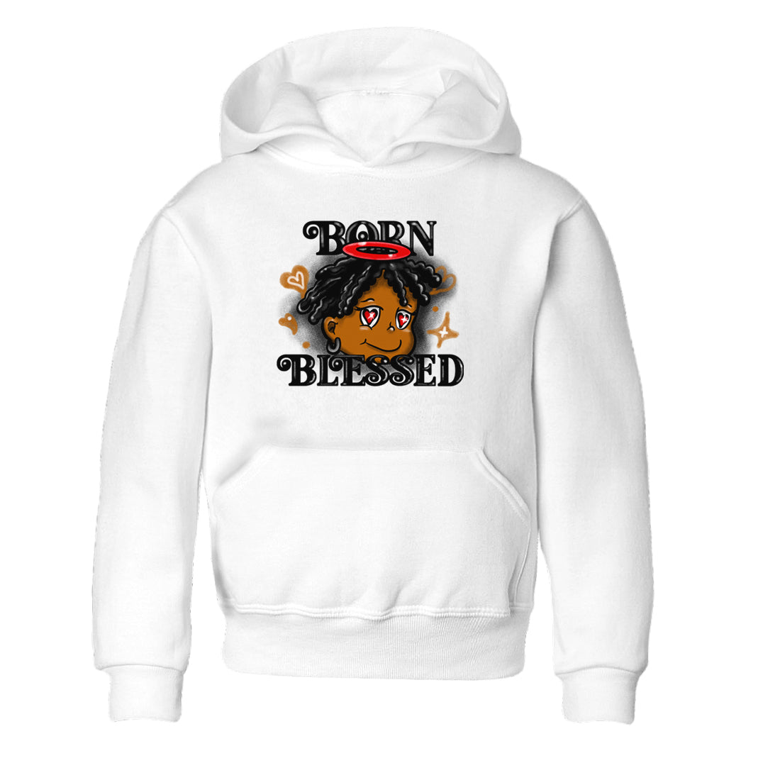 Born Blessed snkmatch Tees Kids - Air Jordan 5 Archaeo Brown