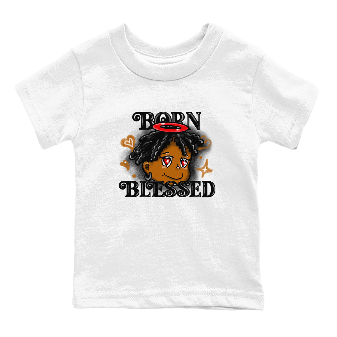 Born Blessed snkmatch Tees Kids - Air Jordan 5 Archaeo Brown