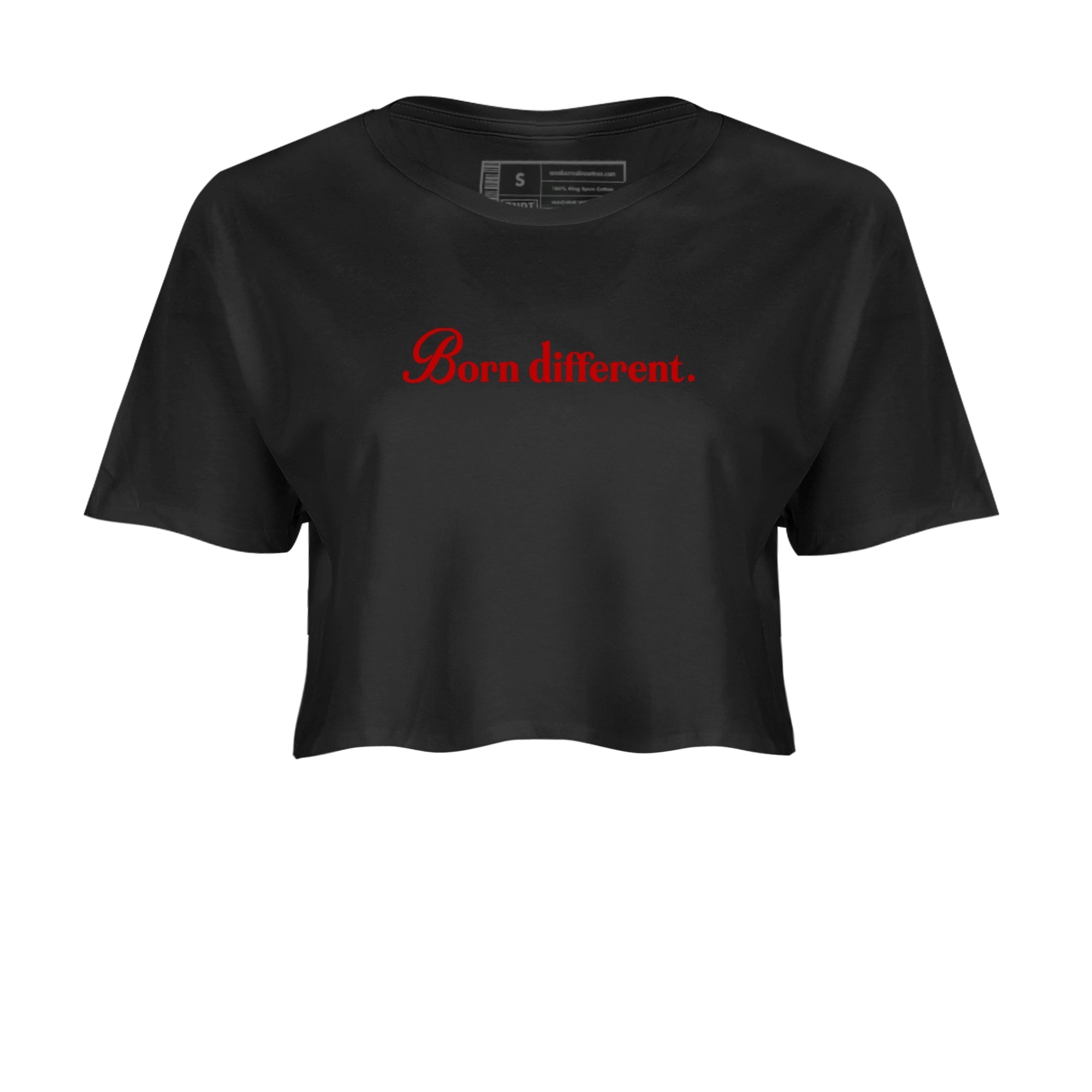 Born Different snkmatch Women's Top - Air Jordan 11 Bred