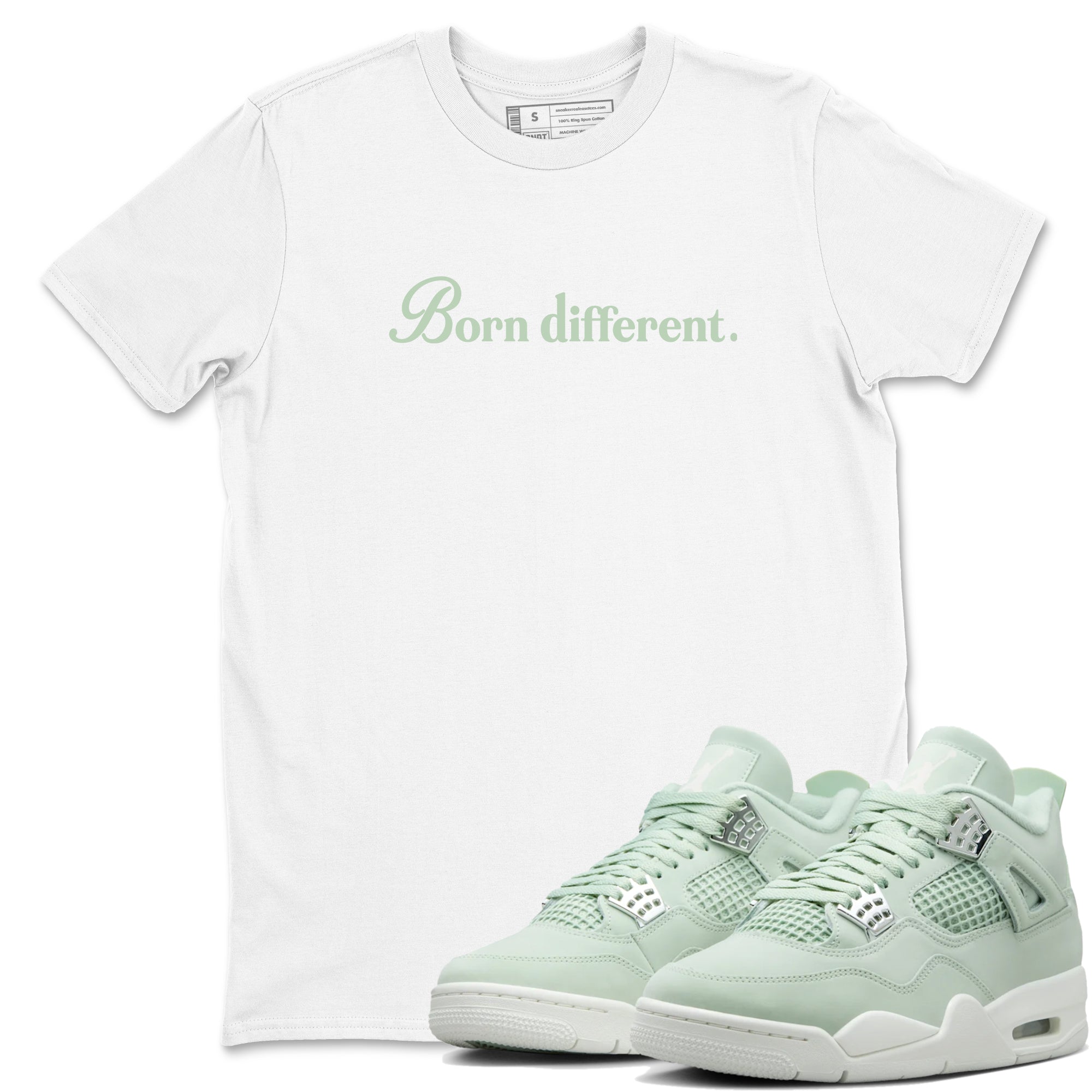Born Different snkmatch Tees - Air Jordan 4 Abundance