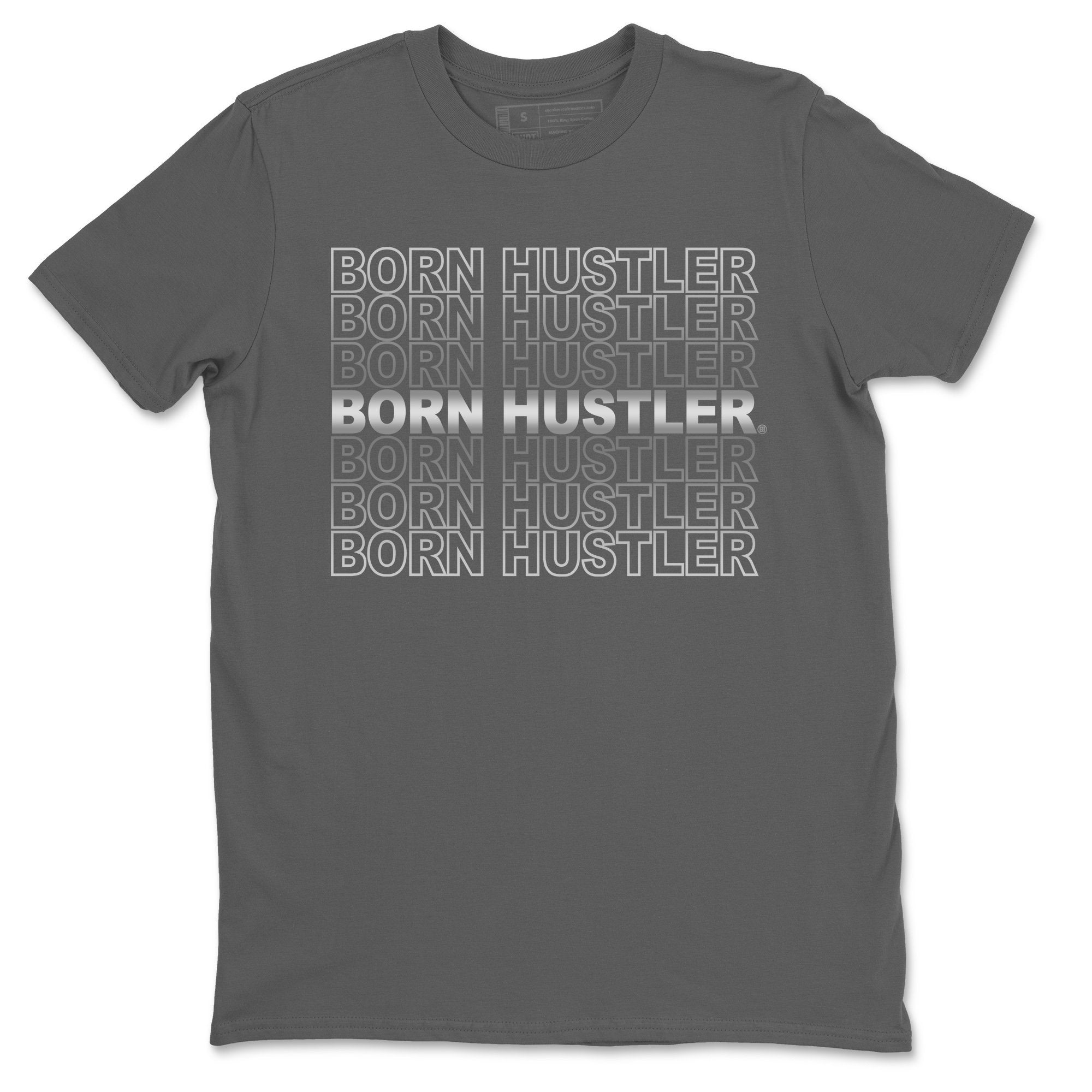 Born Hustler Unisex Tops - Air Jordan 1 Silver Toe