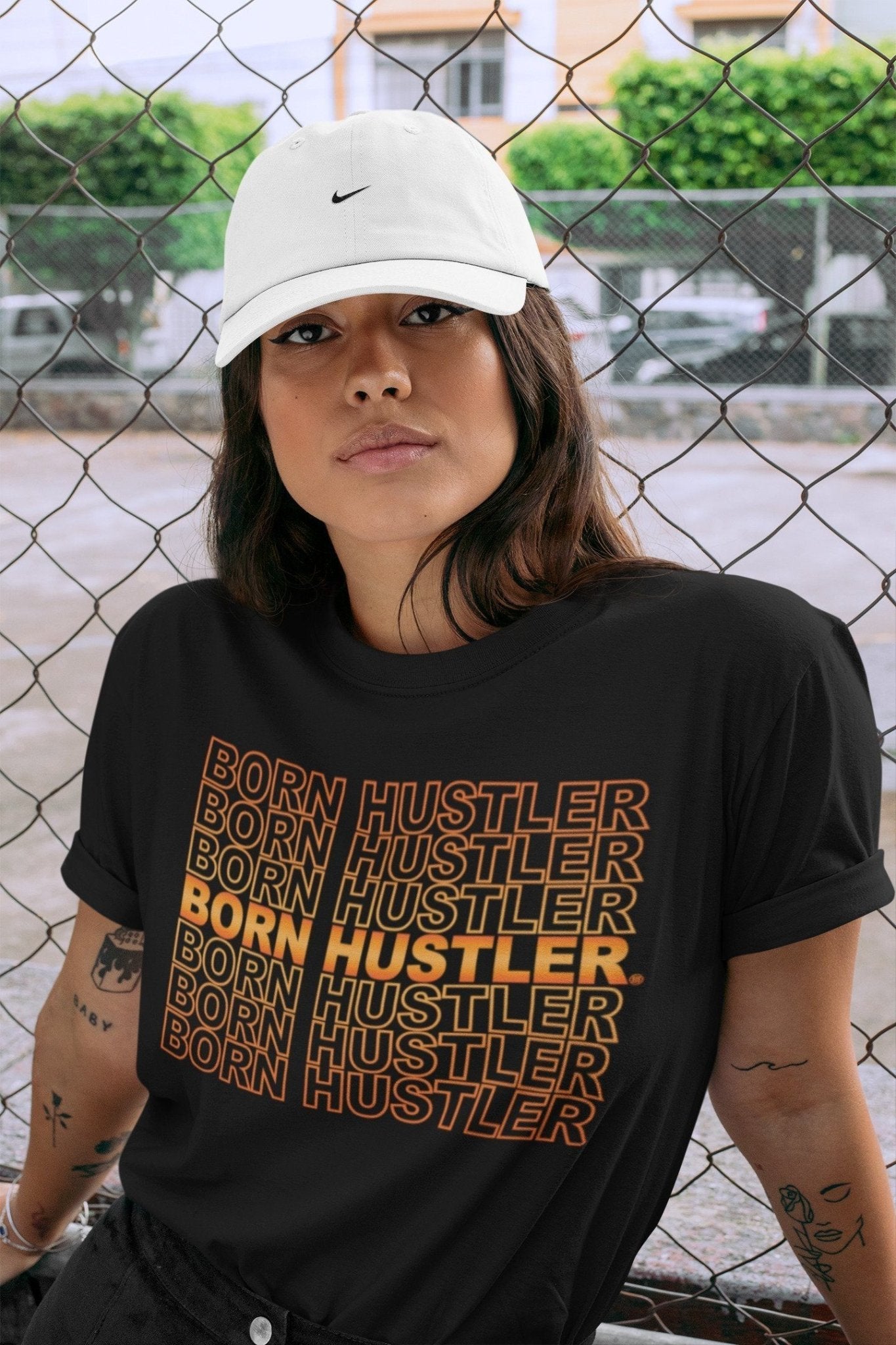 Born Hustler Unisex Tops - Air Jordan 11 Citrus