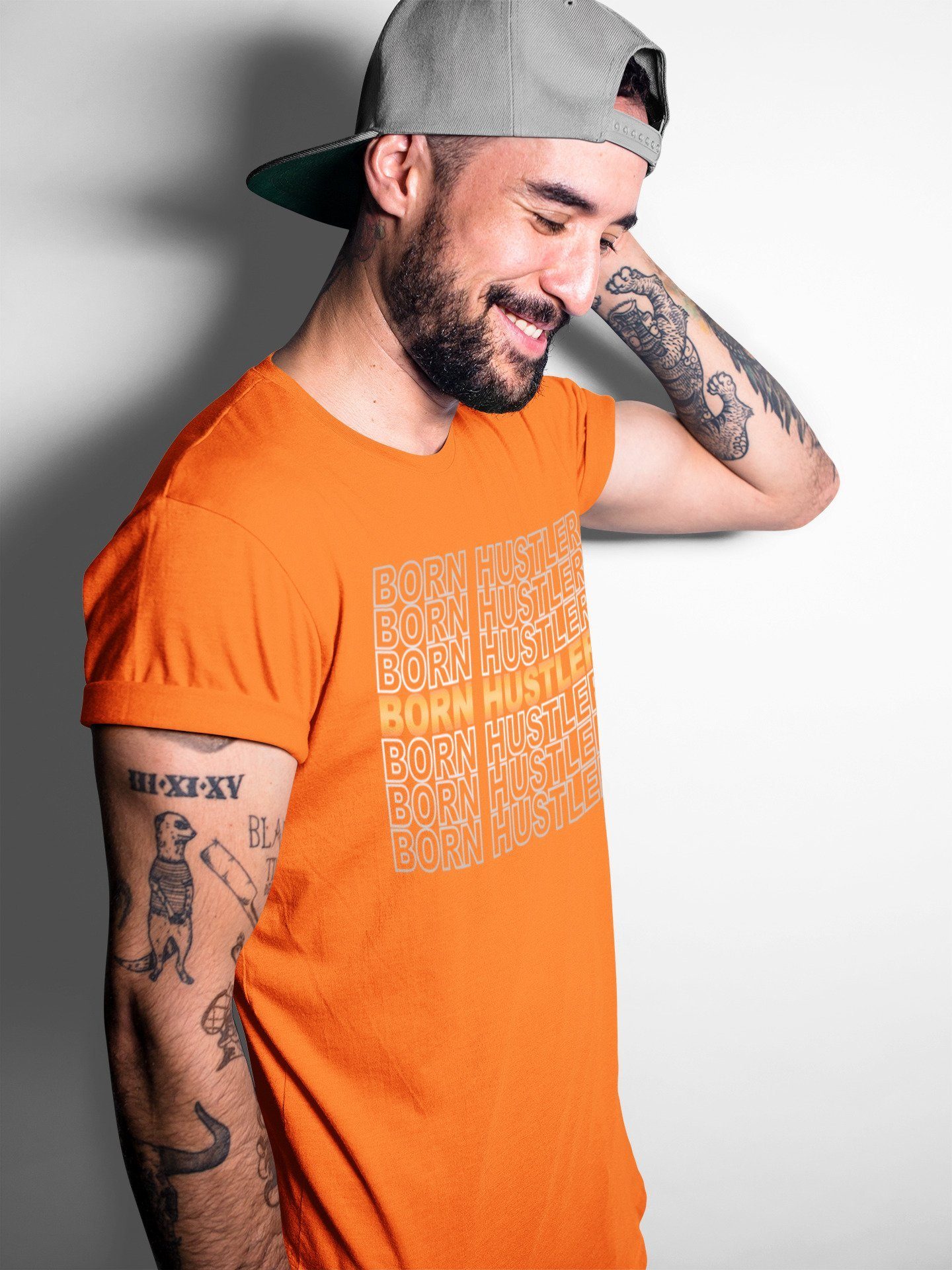 Born Hustler Unisex Tops - Air Jordan 11 Citrus