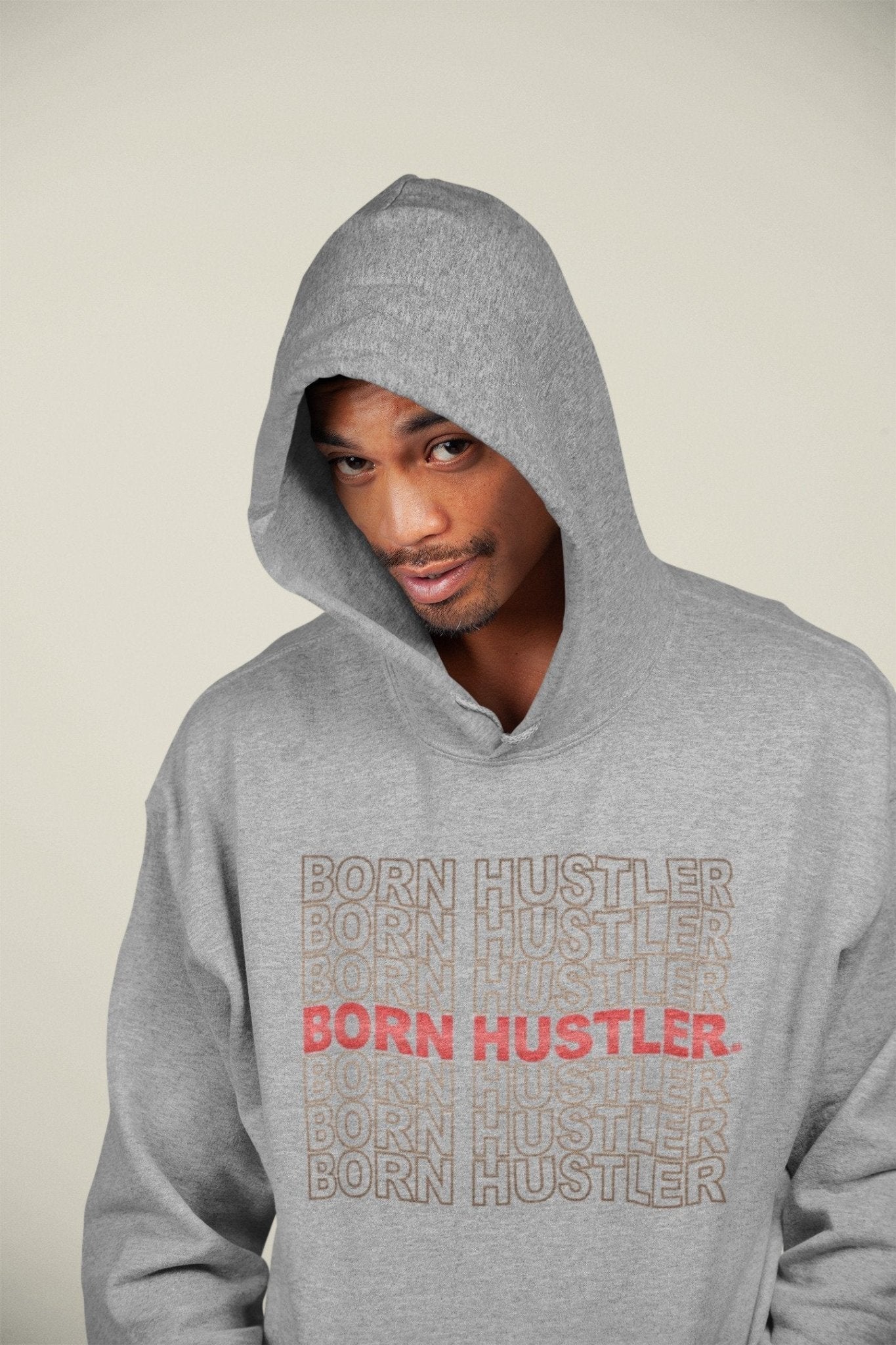 Born Hustler Unisex Tops - Air Jordan 4 Taupe Haze