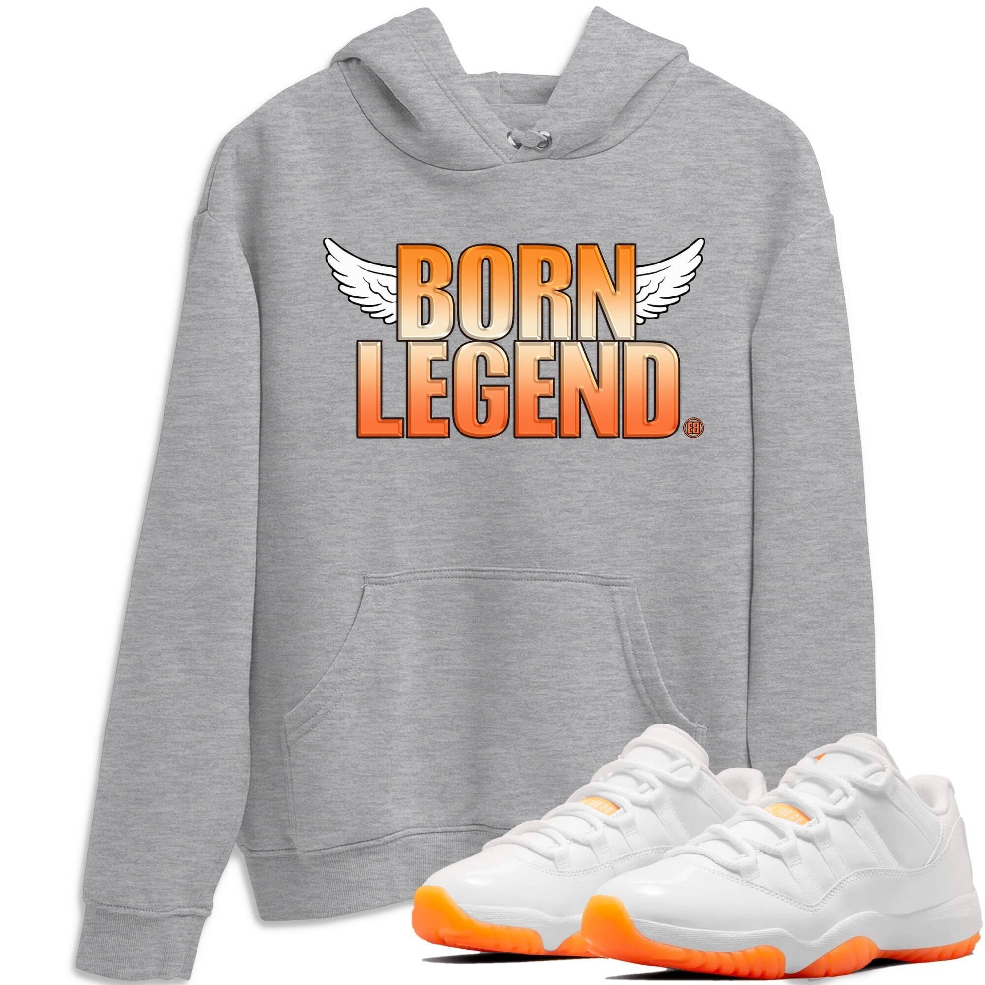 Born Legend Unisex Tops - Air Jordan 11 Citrus