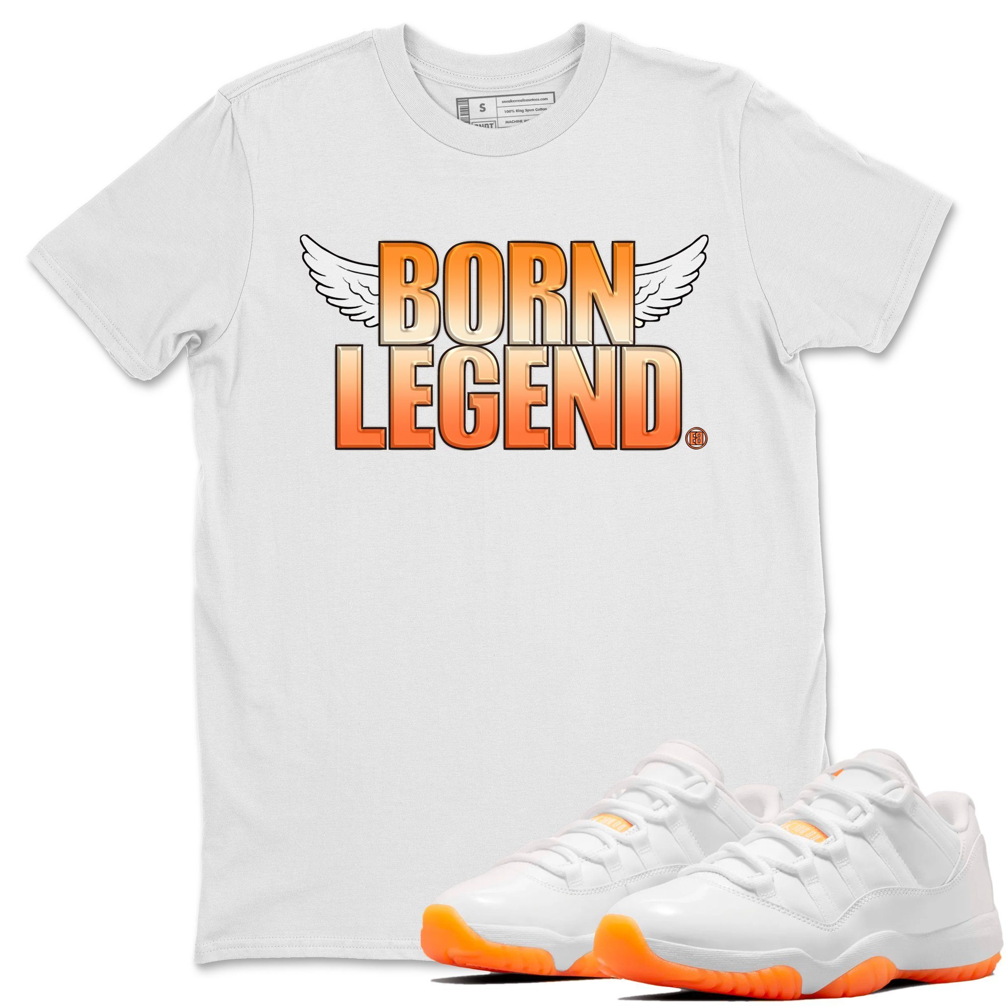 Born Legend Unisex Tops - Air Jordan 11 Citrus