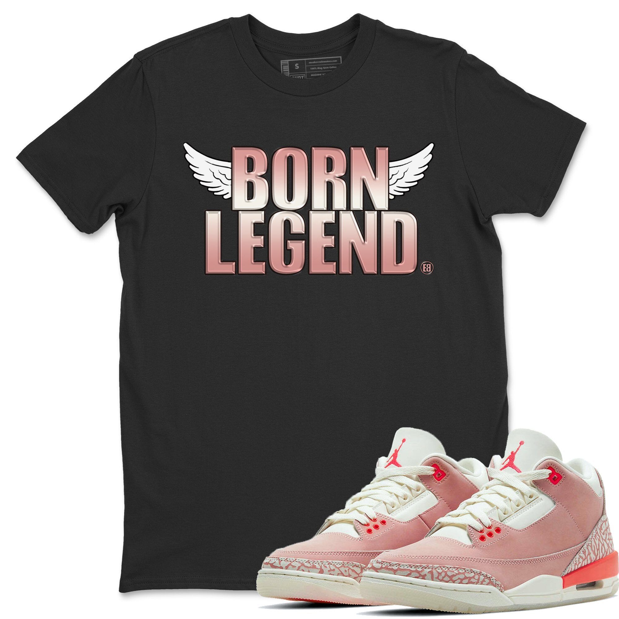 Born Legend Unisex Tops - Air Jordan 3 Rust Pink