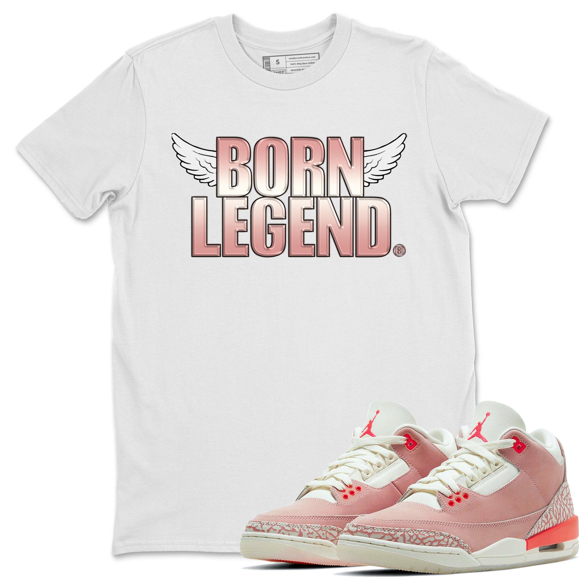Born Legend Unisex Tops - Air Jordan 3 Rust Pink