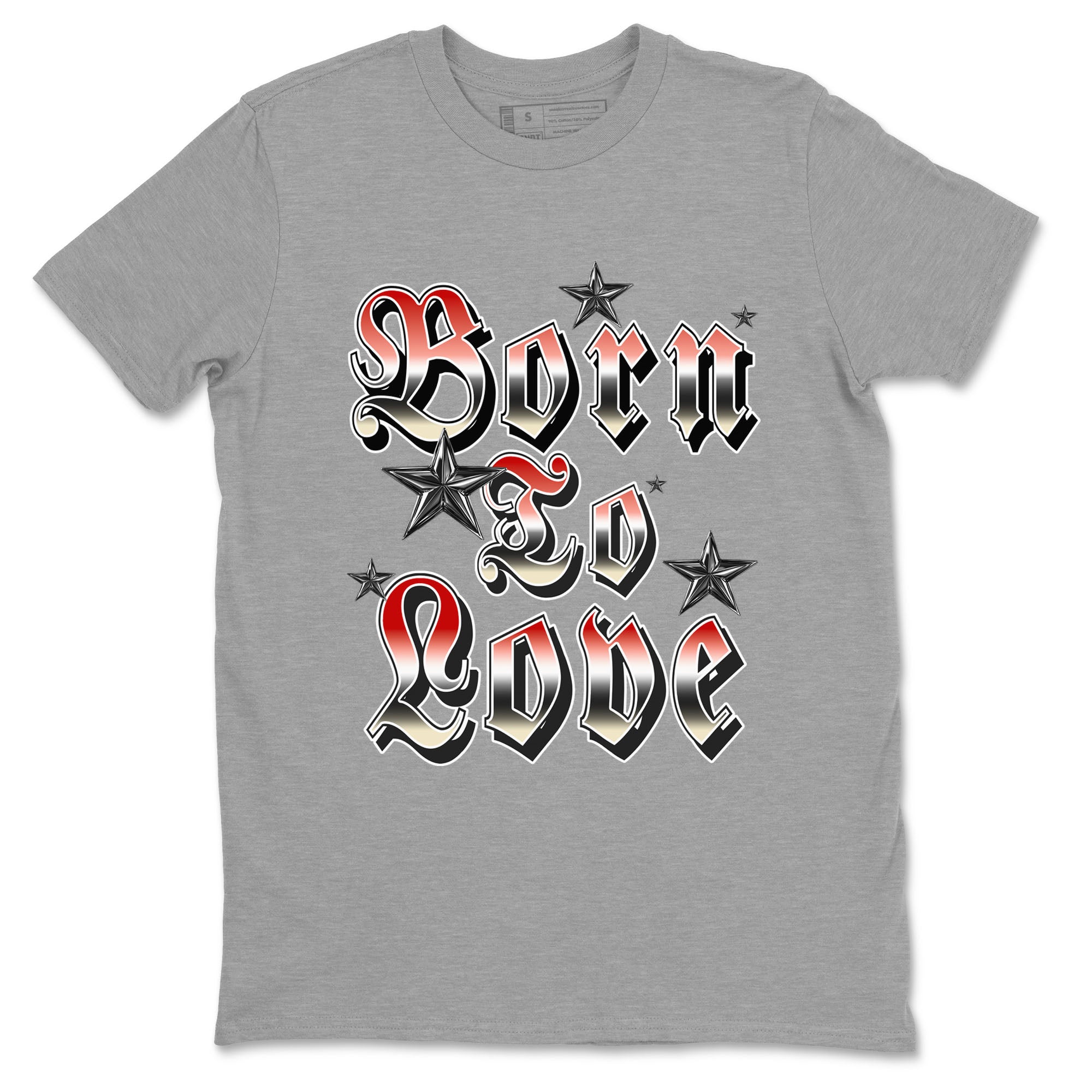 Born To Love snkmatch Tees - Air Jordan 1 Black Toe Reimagined
