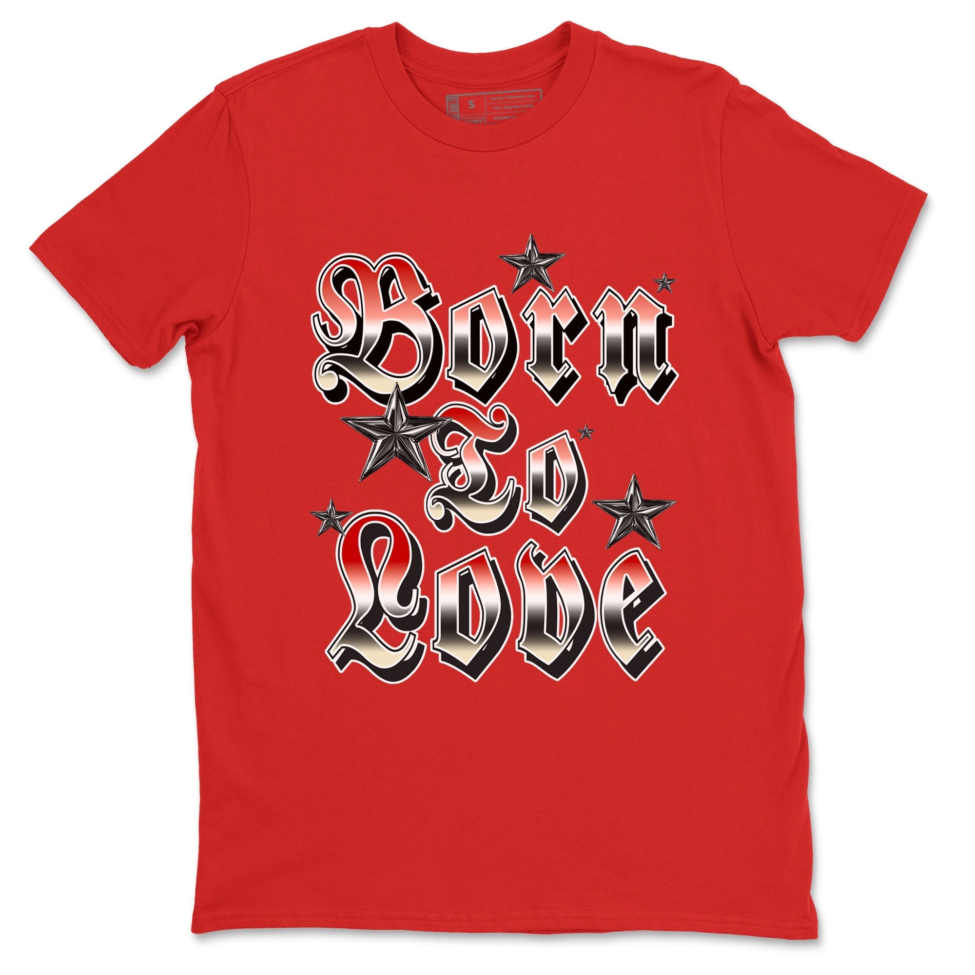 Born To Love snkmatch Tees - Air Jordan 1 Black Toe Reimagined