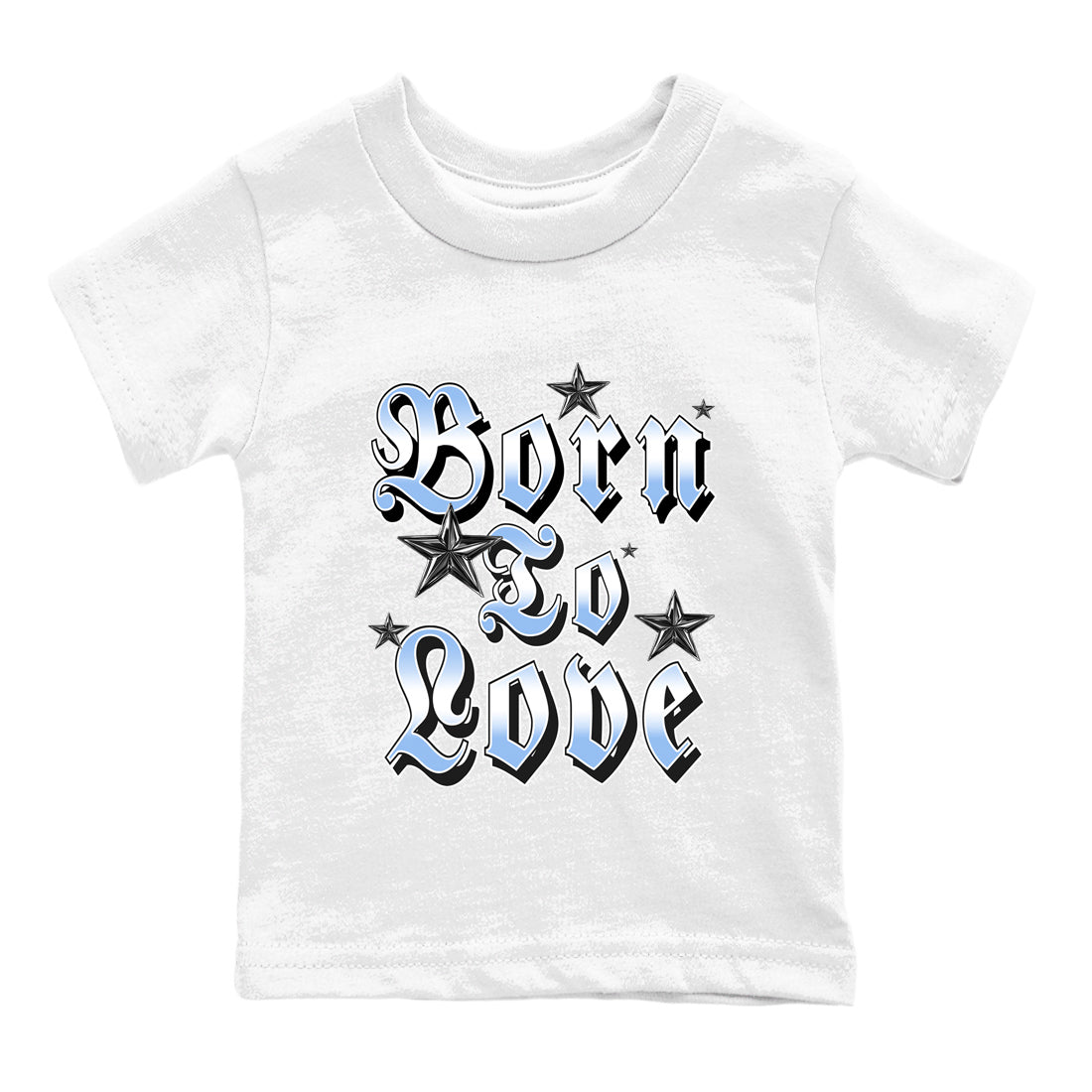 Born To Love snkmatch Tees Kids - Air Jordan 4 Aluminum