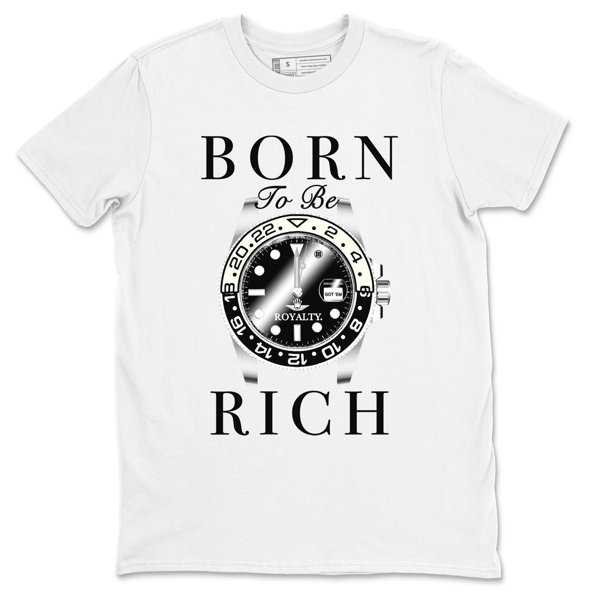 Born To Be Rich snkmatch Tees - Air Jordan 11 Gratitude