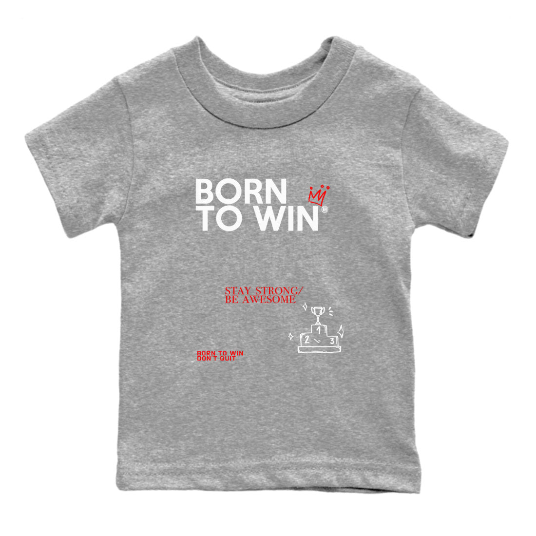 Born To Win snkmatch Tees Kids - Air Jordan 12 Taxi Flip