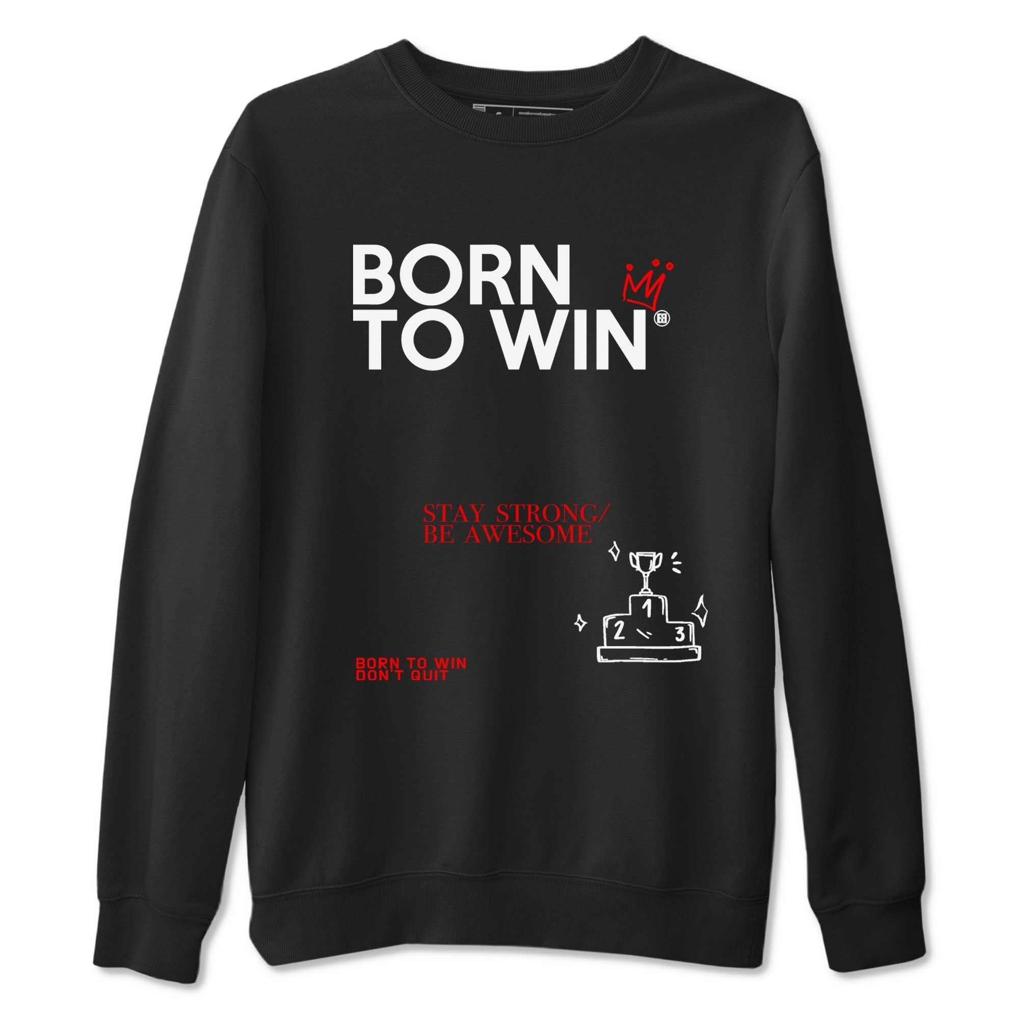 Born To Win snkmatch Tees - Air Jordan 12 Taxi Flip