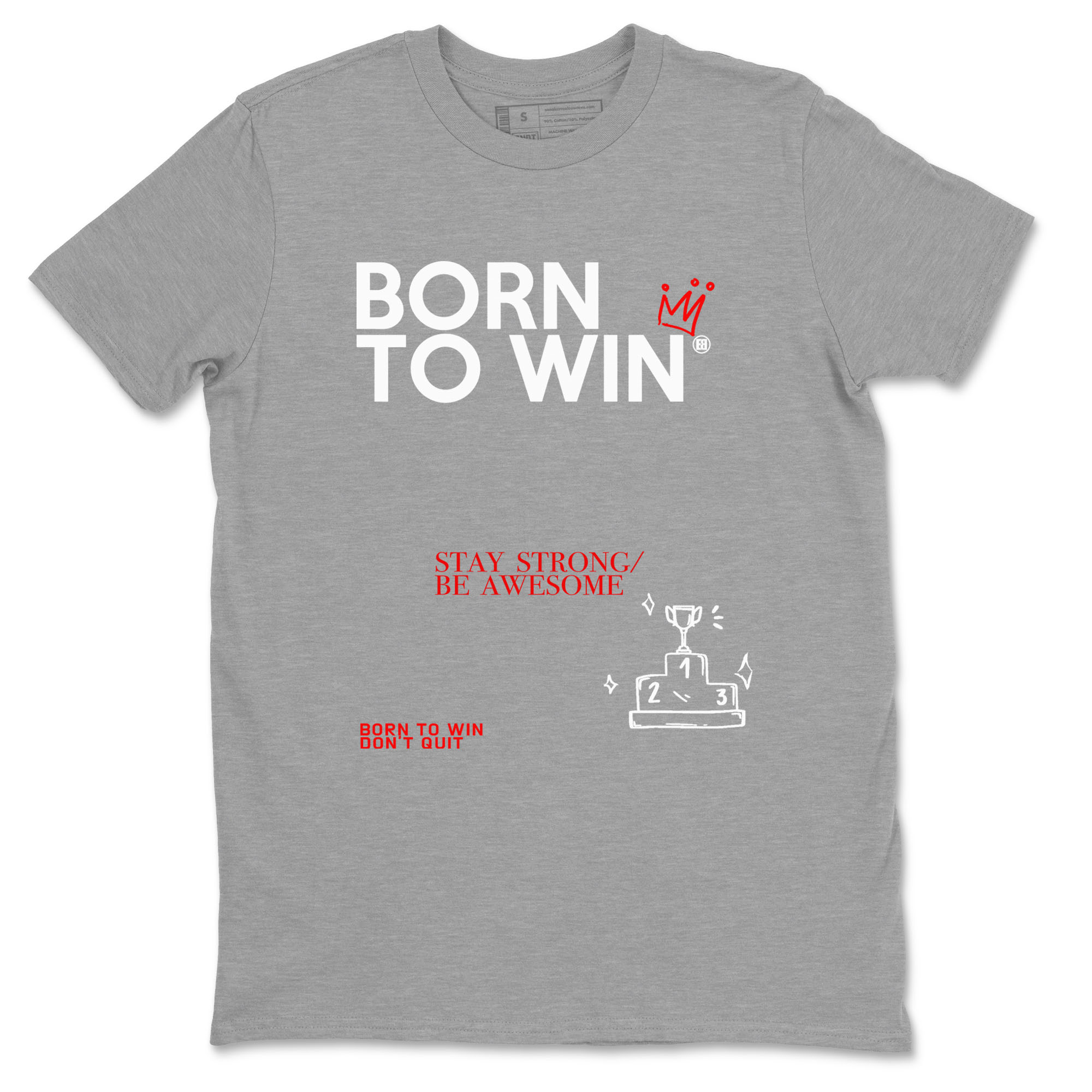 Born To Win snkmatch Tees - Air Jordan 12 Taxi Flip