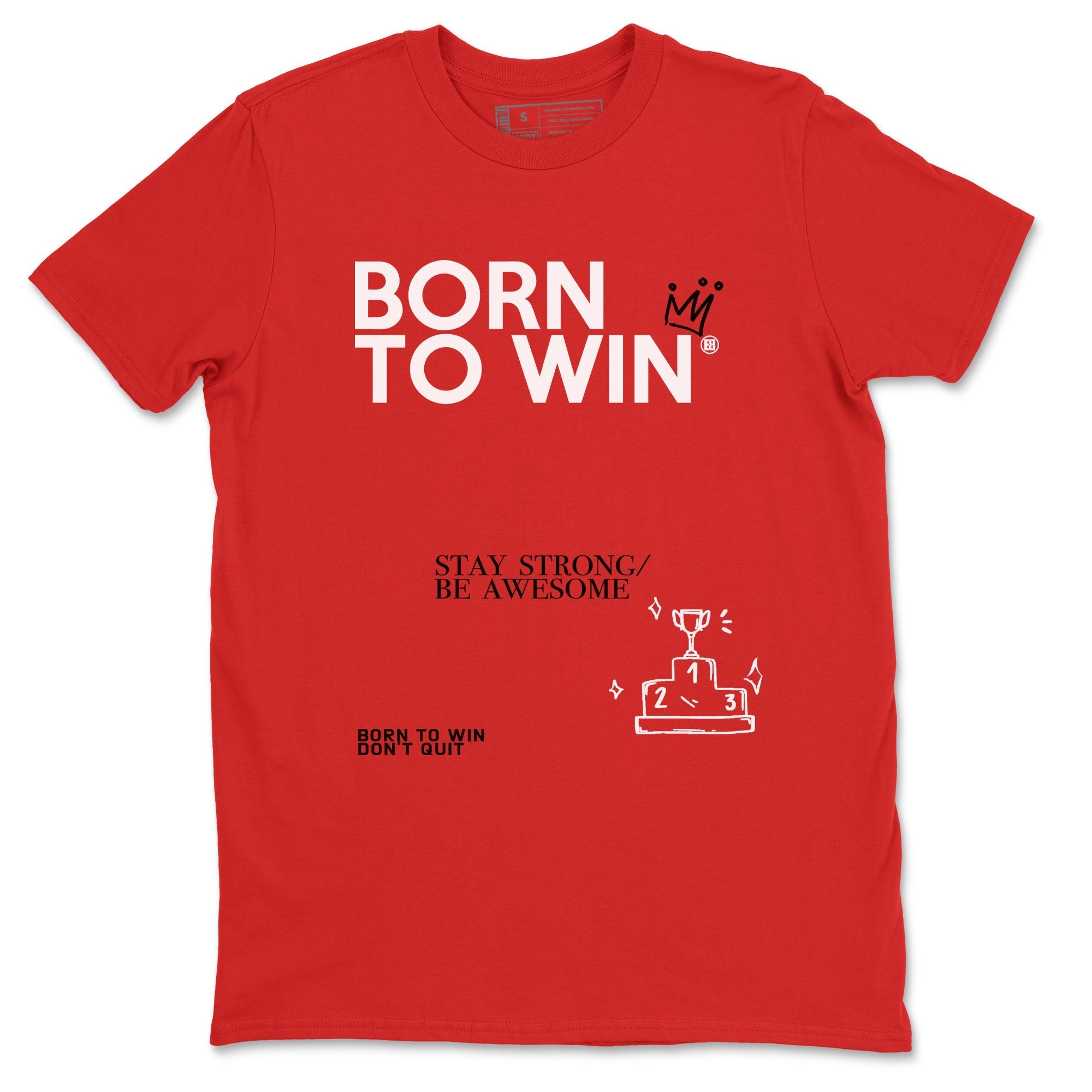 Born To Win snkmatch Tees - Air Jordan 12 Taxi Flip