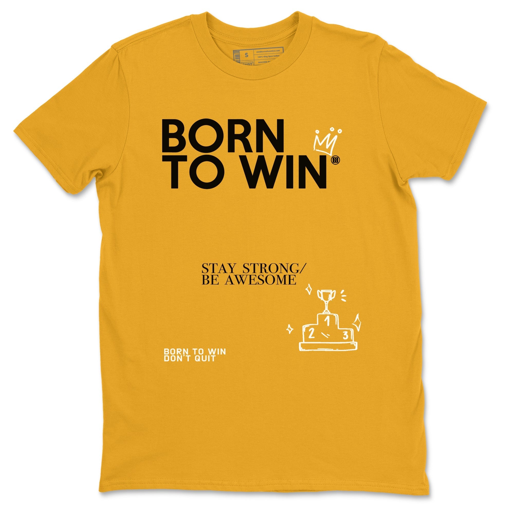 Born To Win snkmatch Tees - Dunk High Pollen