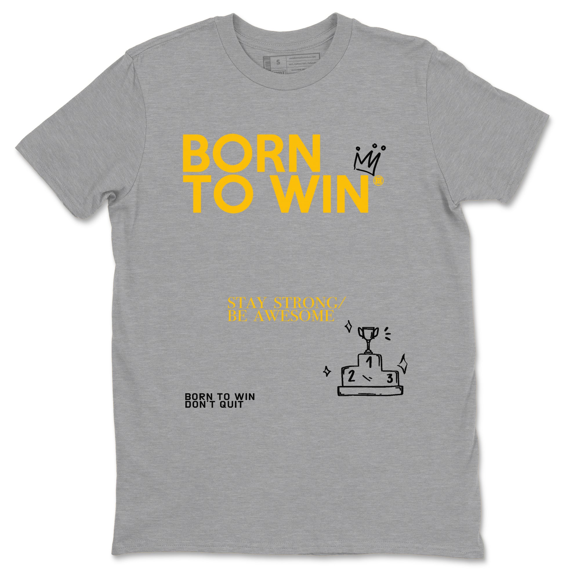 Born To Win snkmatch Tees - Dunk High Pollen