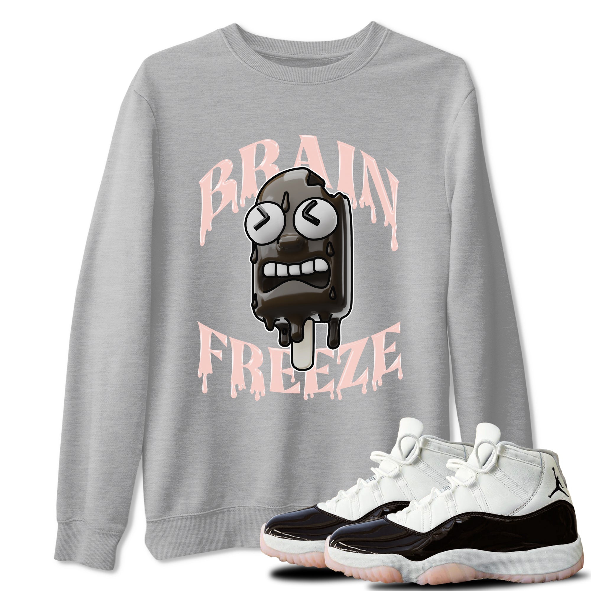 Brain Freeze snkmatch Tee - Air Jordan 11 Neapolitan
