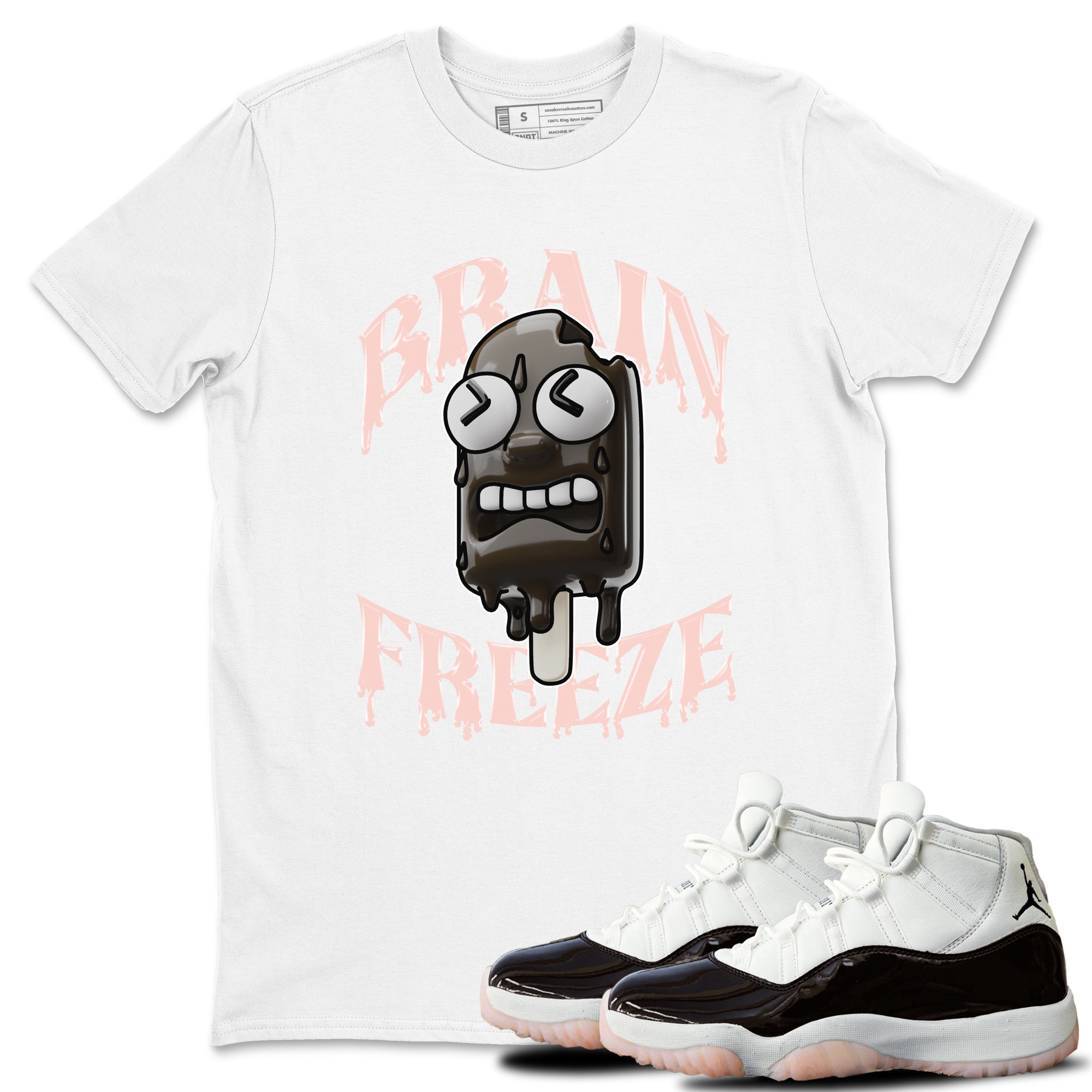 Brain Freeze snkmatch Tee - Air Jordan 11 Neapolitan