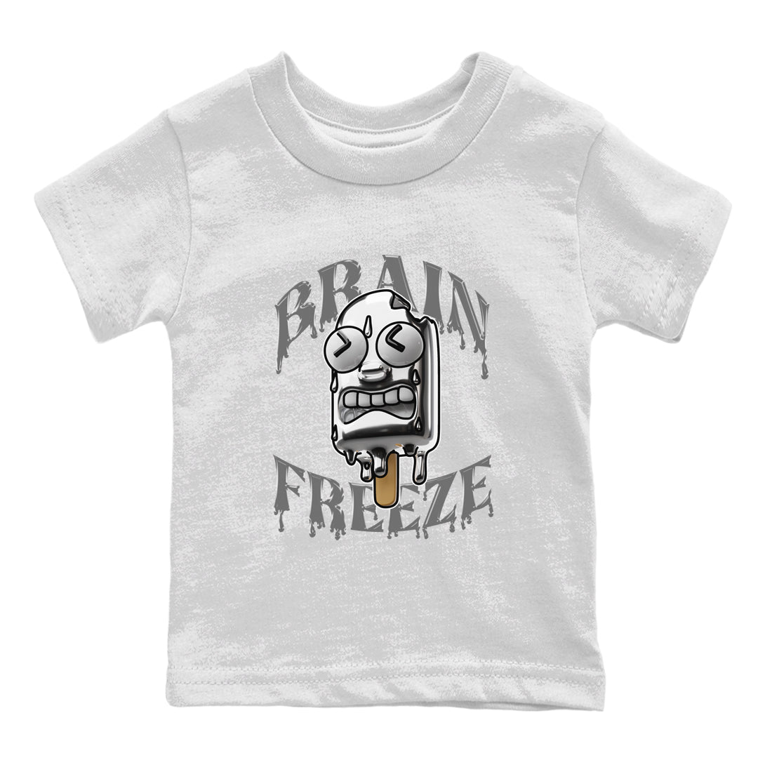 Brain Freeze snkmatch Tee Kids - Air Jordan 4 Frozen Moments