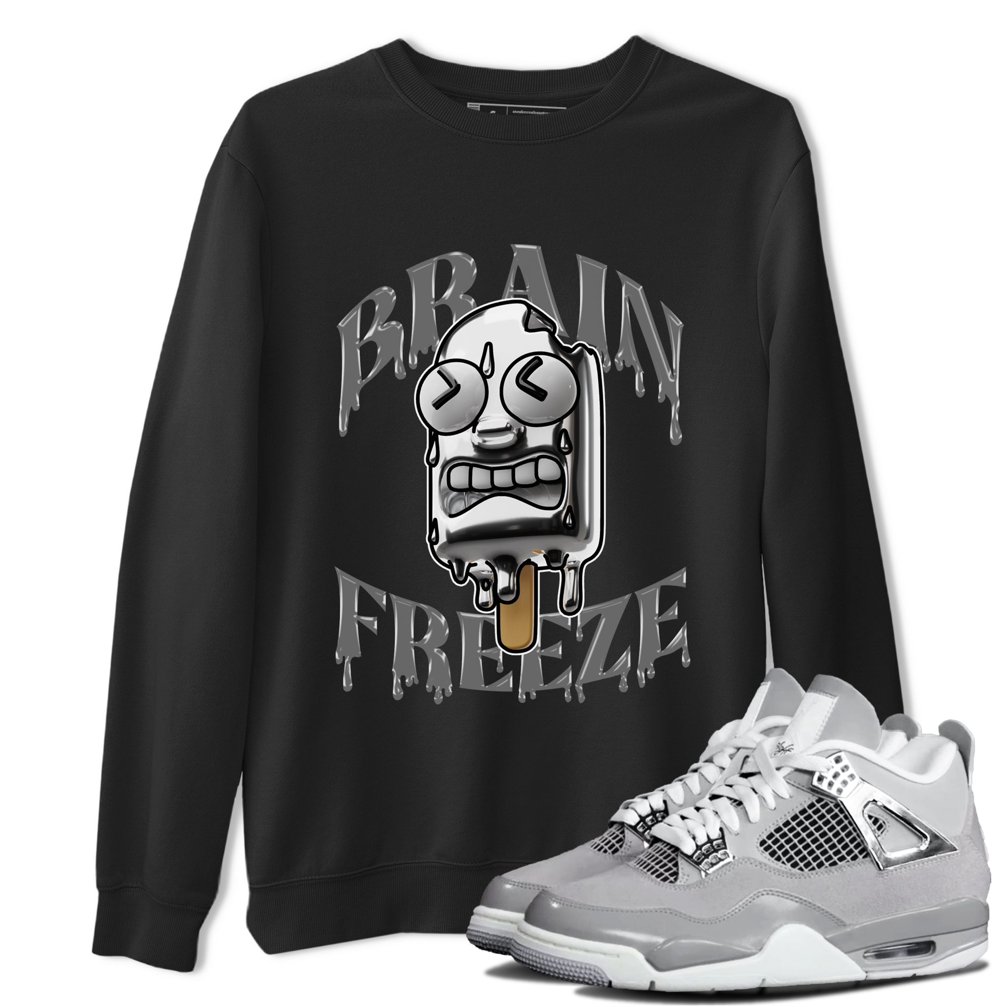Brain Freeze snkmatch Tee - Air Jordan 4 Frozen Moments