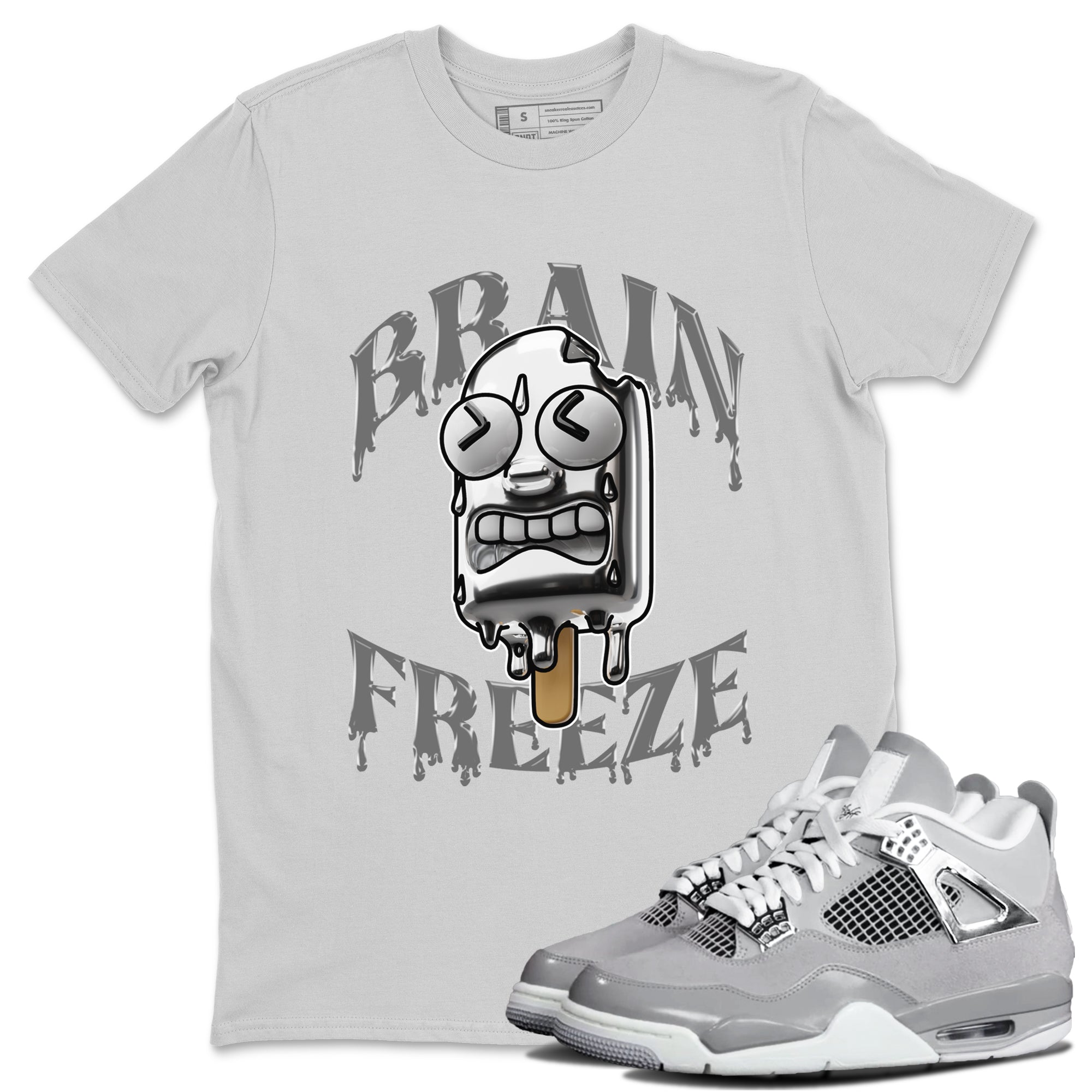 Brain Freeze snkmatch Tee - Air Jordan 4 Frozen Moments