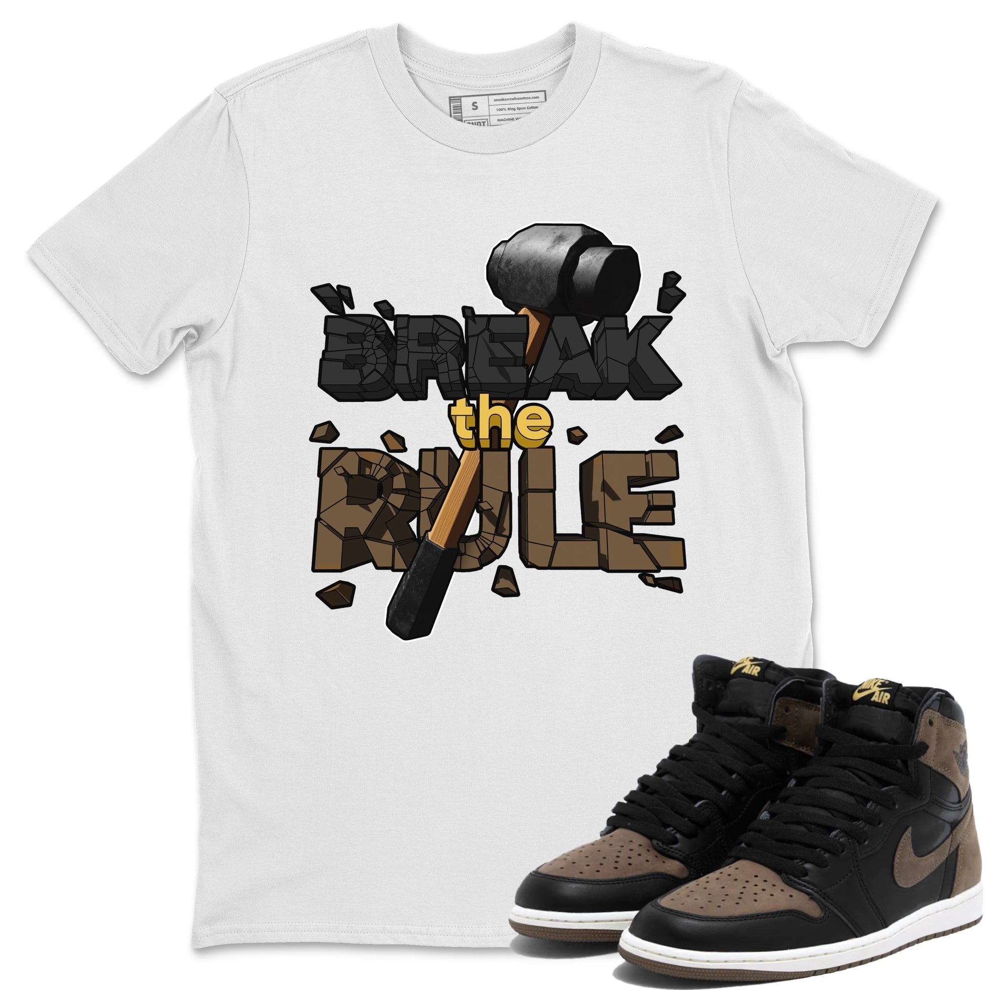 Break The Rule snkmatch Tee - Air Jordan 1 Palomino