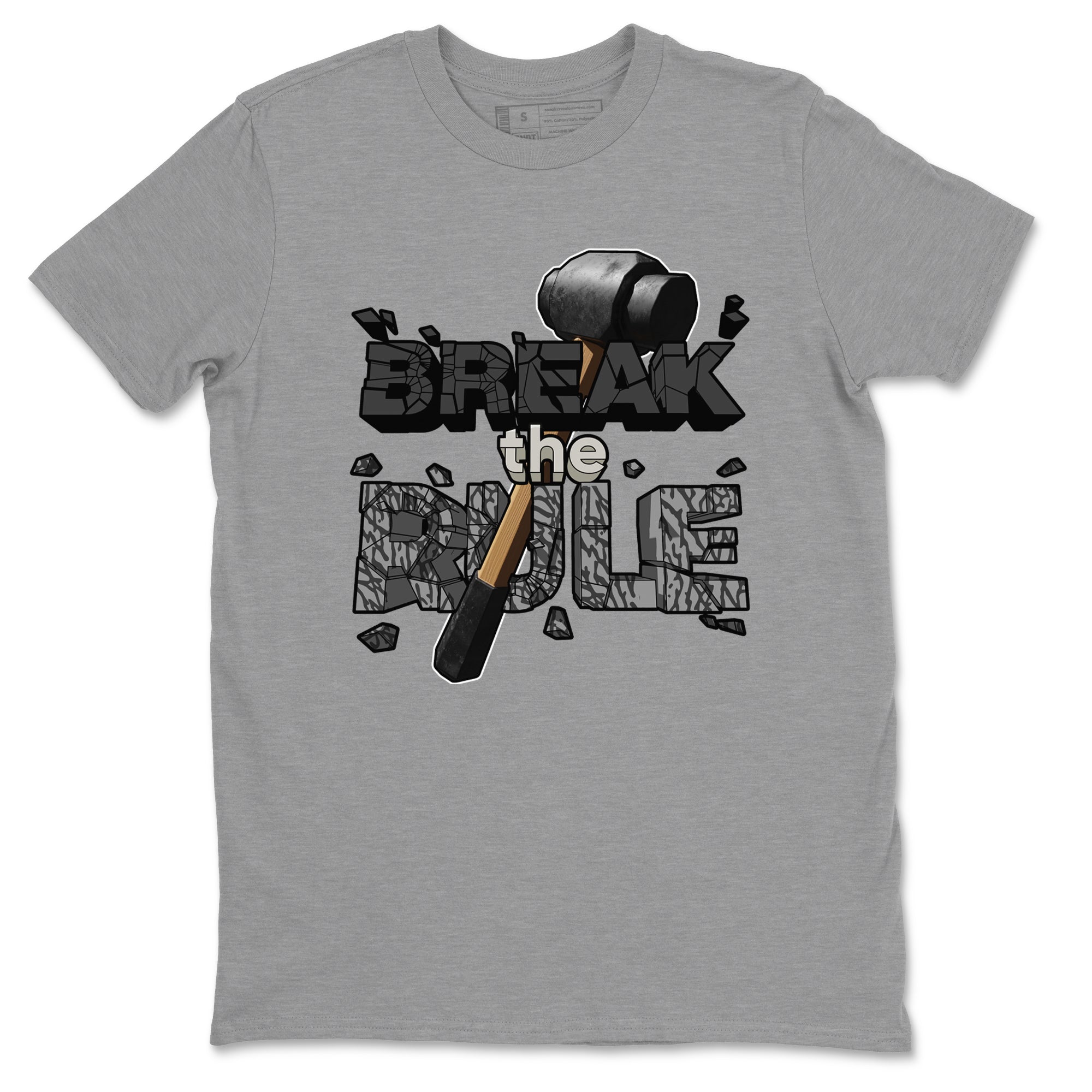 Break The Rule snkmatch Tee - Air Jordan 3 Off Noir