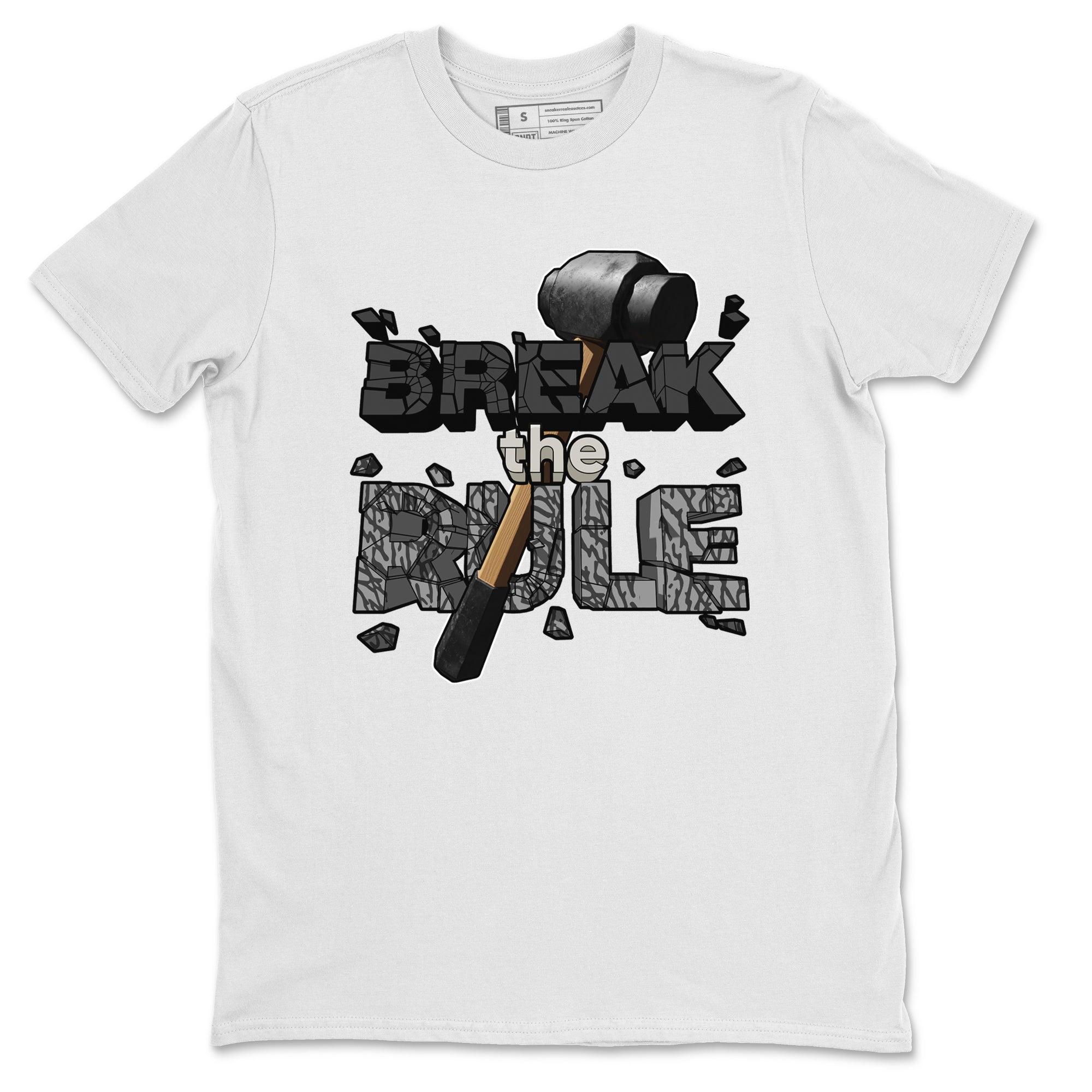 Break The Rule snkmatch Tee - Air Jordan 3 Off Noir