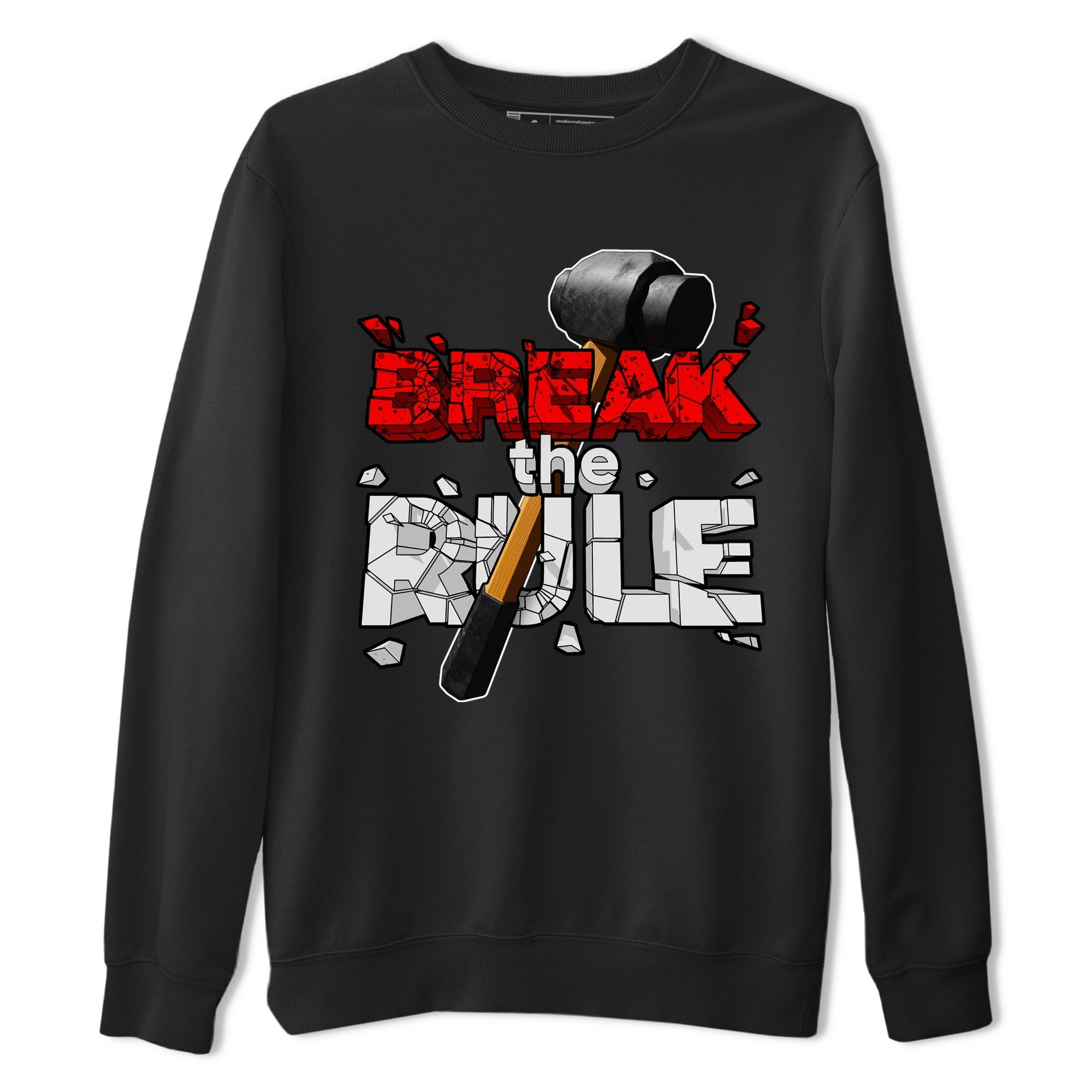 Break The Rule snkmatch Tee - Air Jordan 4 Red Cement