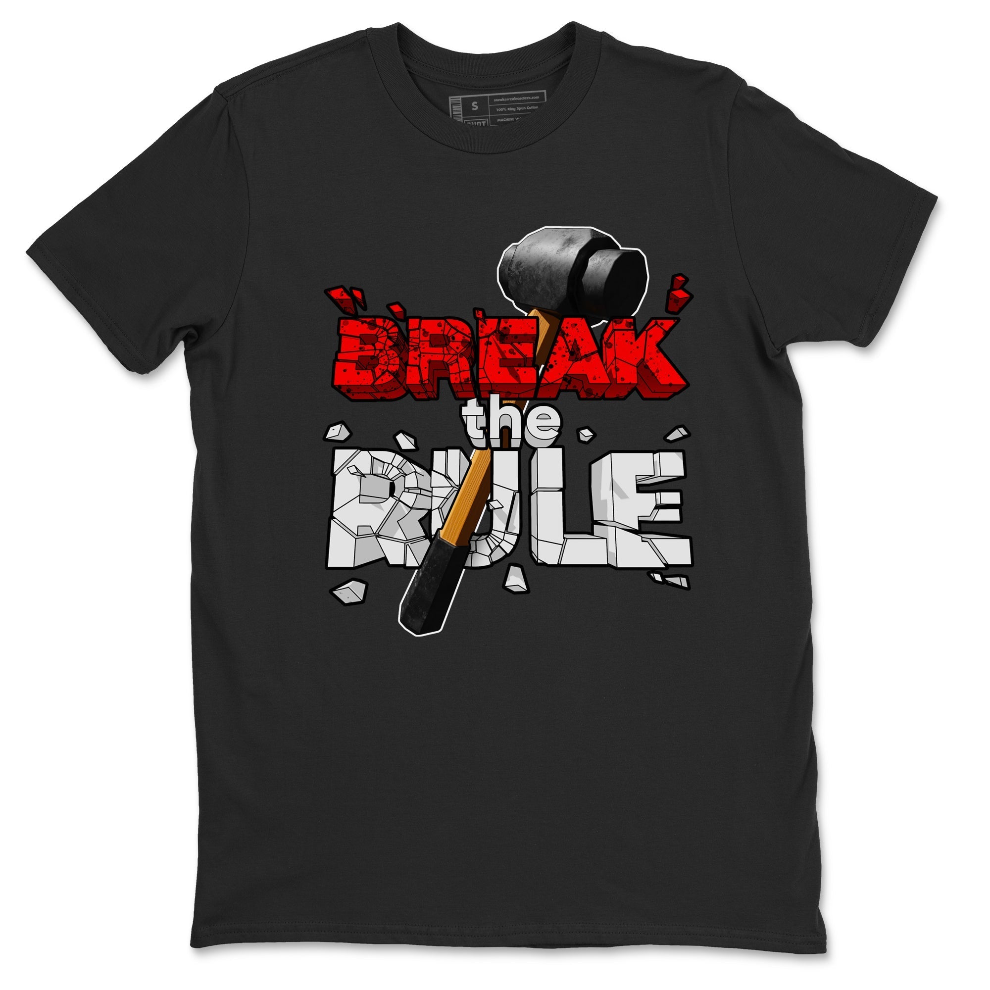 Break The Rule snkmatch Tee - Air Jordan 4 Red Cement