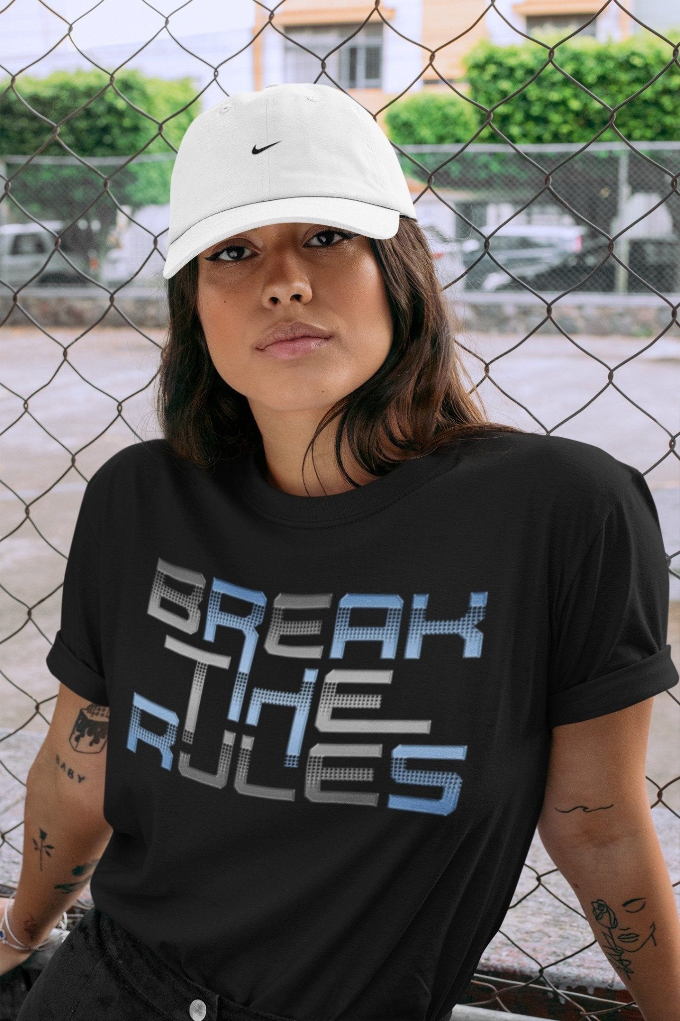 Break The Rules Unisex Tops - Air Jordan 4 University Blue