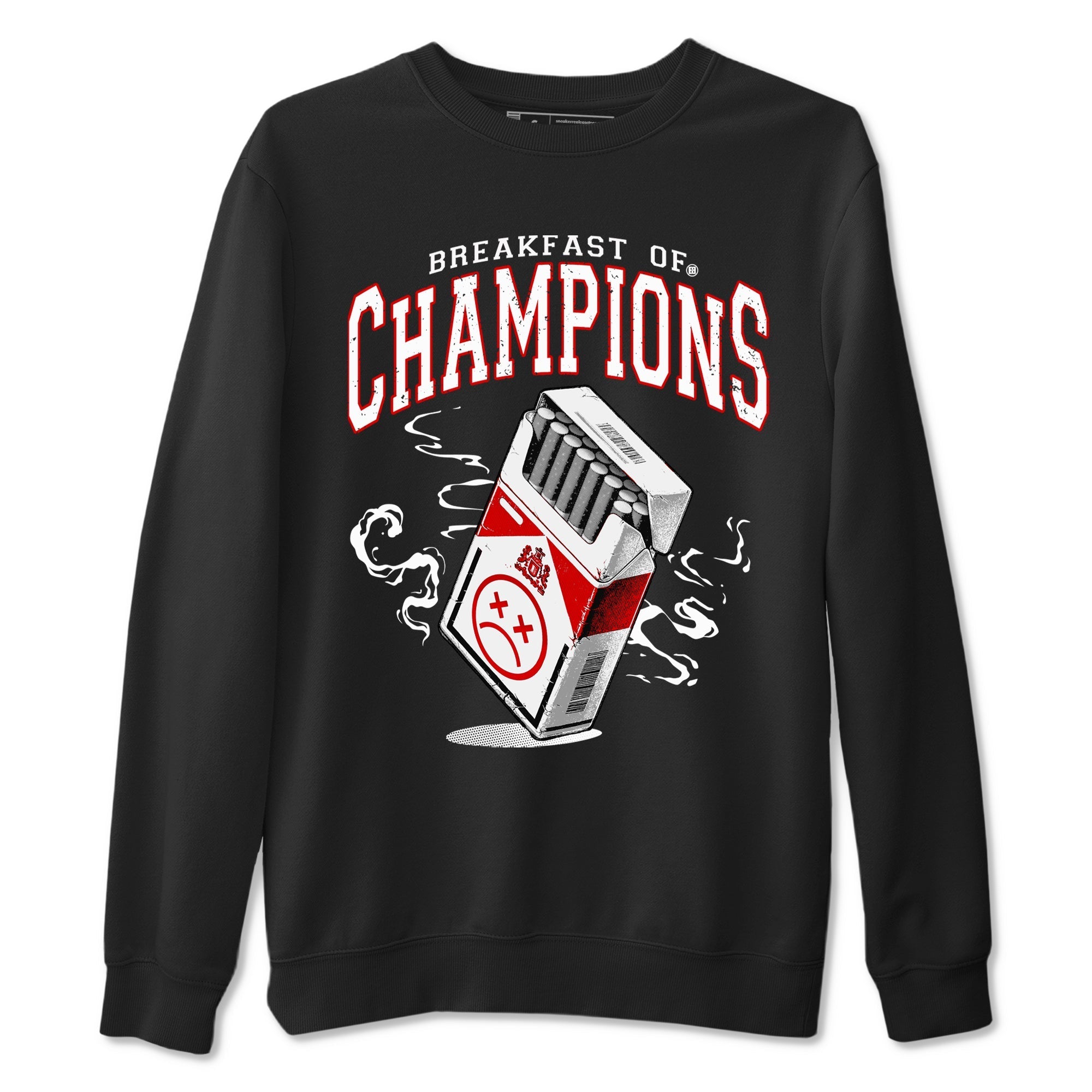 Breakfast Of Champions snkmatch Tees - Air Jordan 1 Black Toe Reimagined