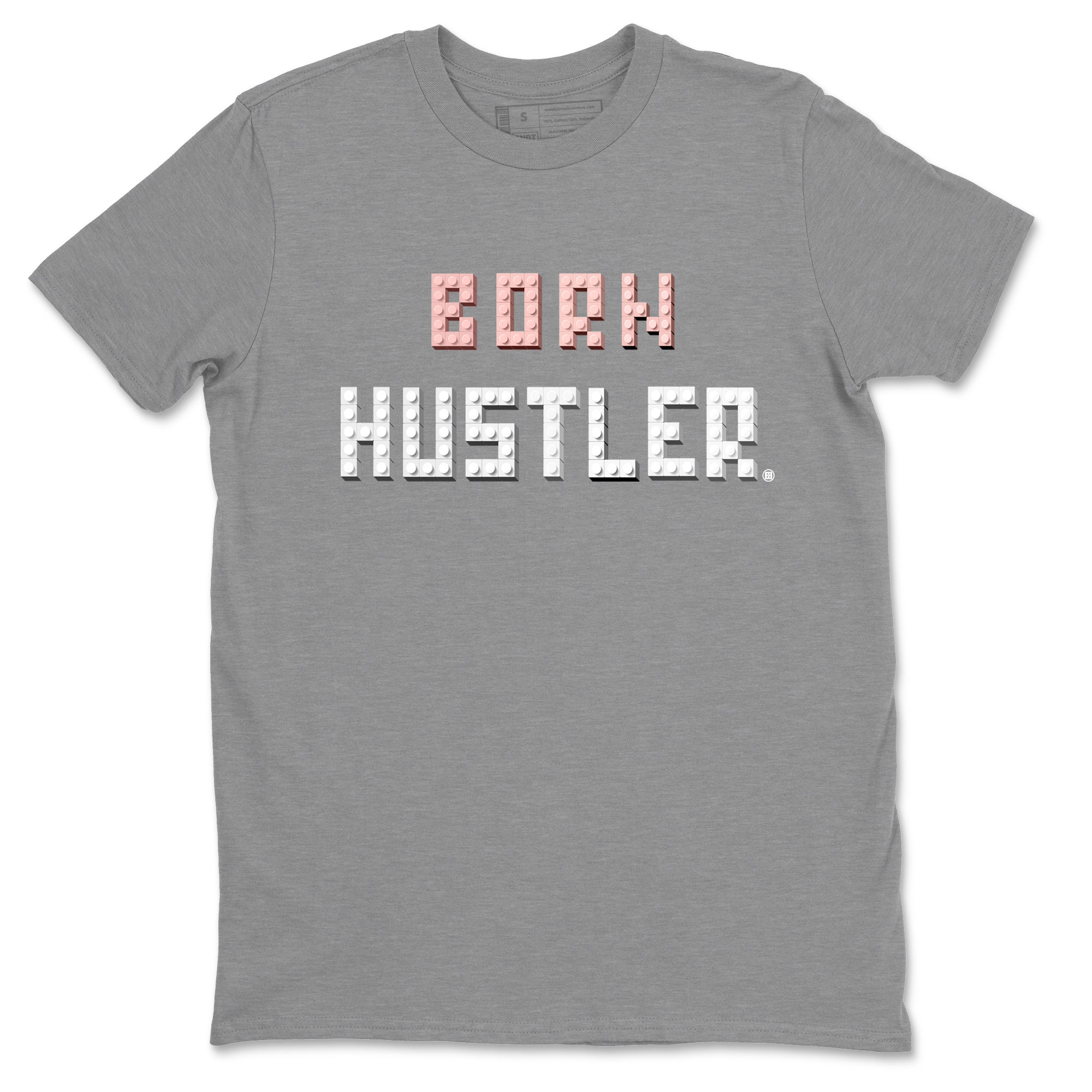 Brick Born Hustler Unisex Tops - Air Jordan 1 Washed Pink