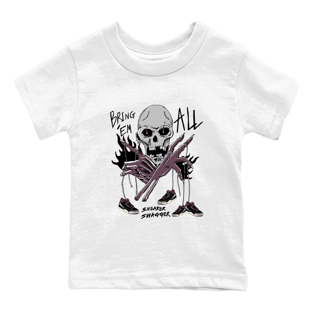 Bring 'Em All snkmatch Tees Kids - Air Jordan 3 A Ma Maniere x Black