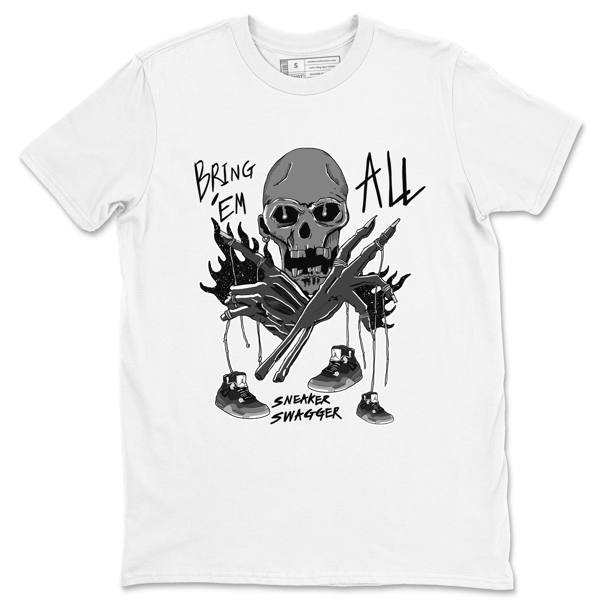 Bring 'Em All snkmatch Tees - Air Jordan 4 Fear