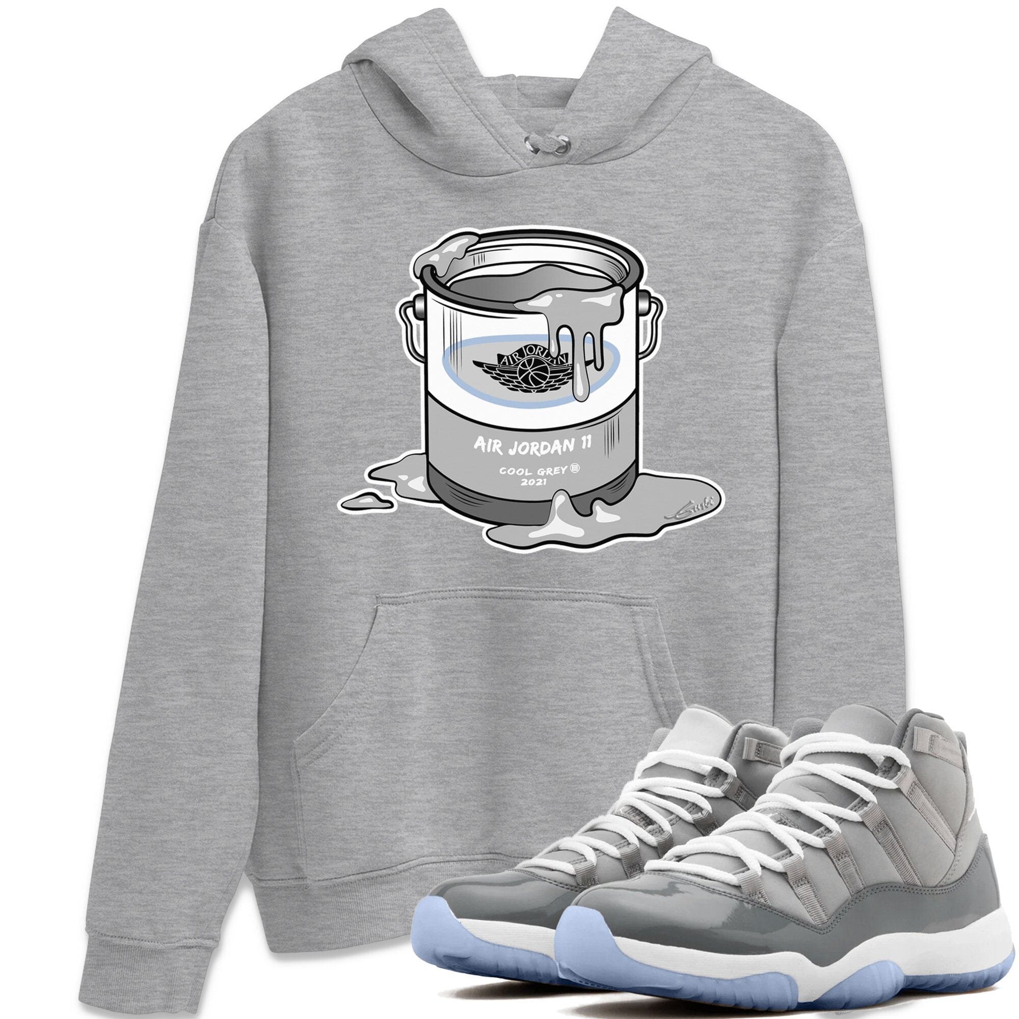 Bucket Unisex Tops - Air Jordan 11 Cool Grey