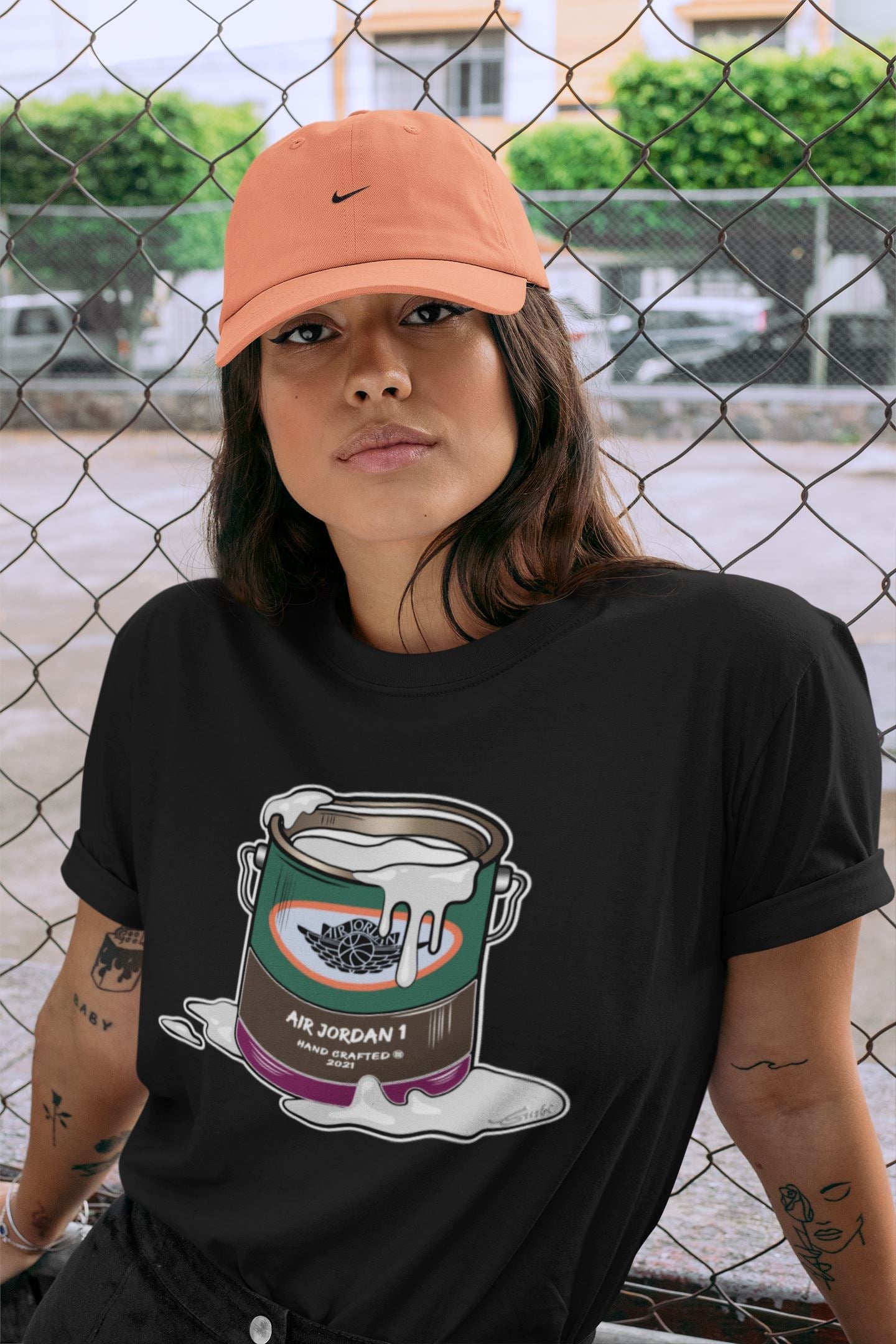 Bucket Unisex Tops - Air Jordan 1 Hand Crafted