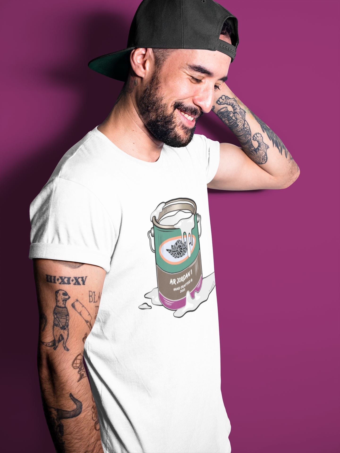 Bucket Unisex Tops - Air Jordan 1 Hand Crafted