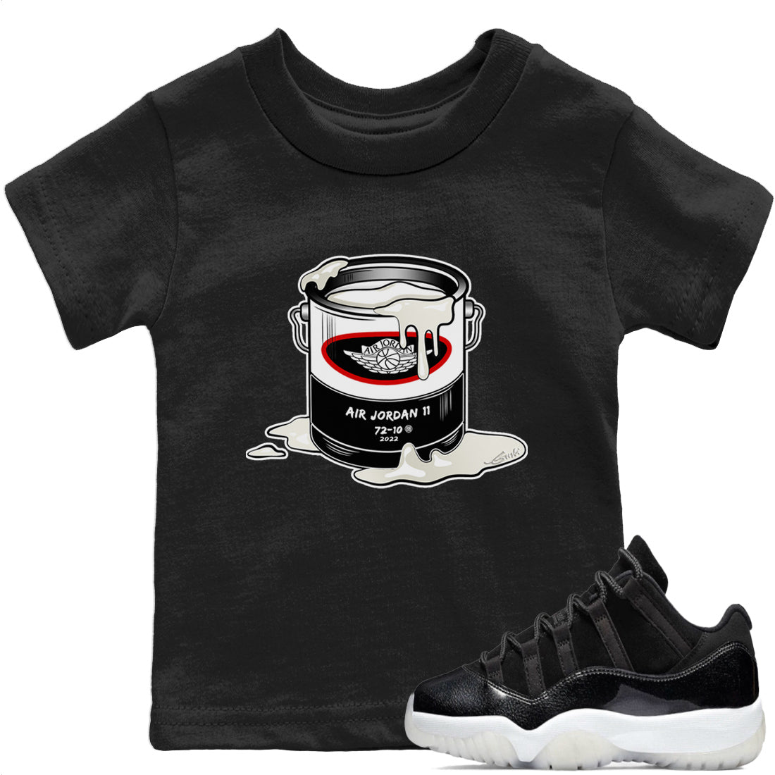 Bucket Kids Tops - Air Jordan 11 72-10