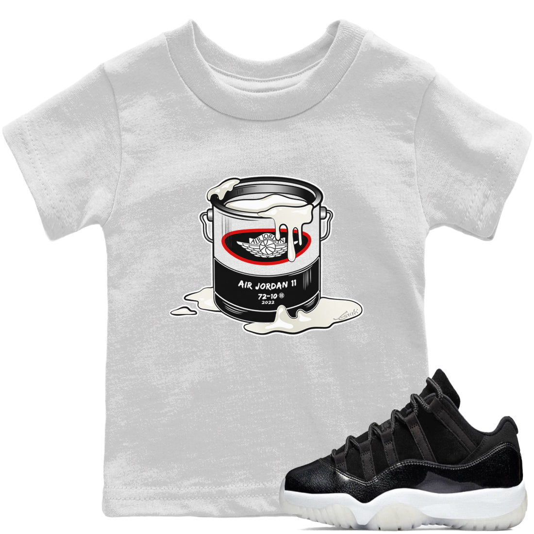 Bucket Kids Tops - Air Jordan 11 72-10